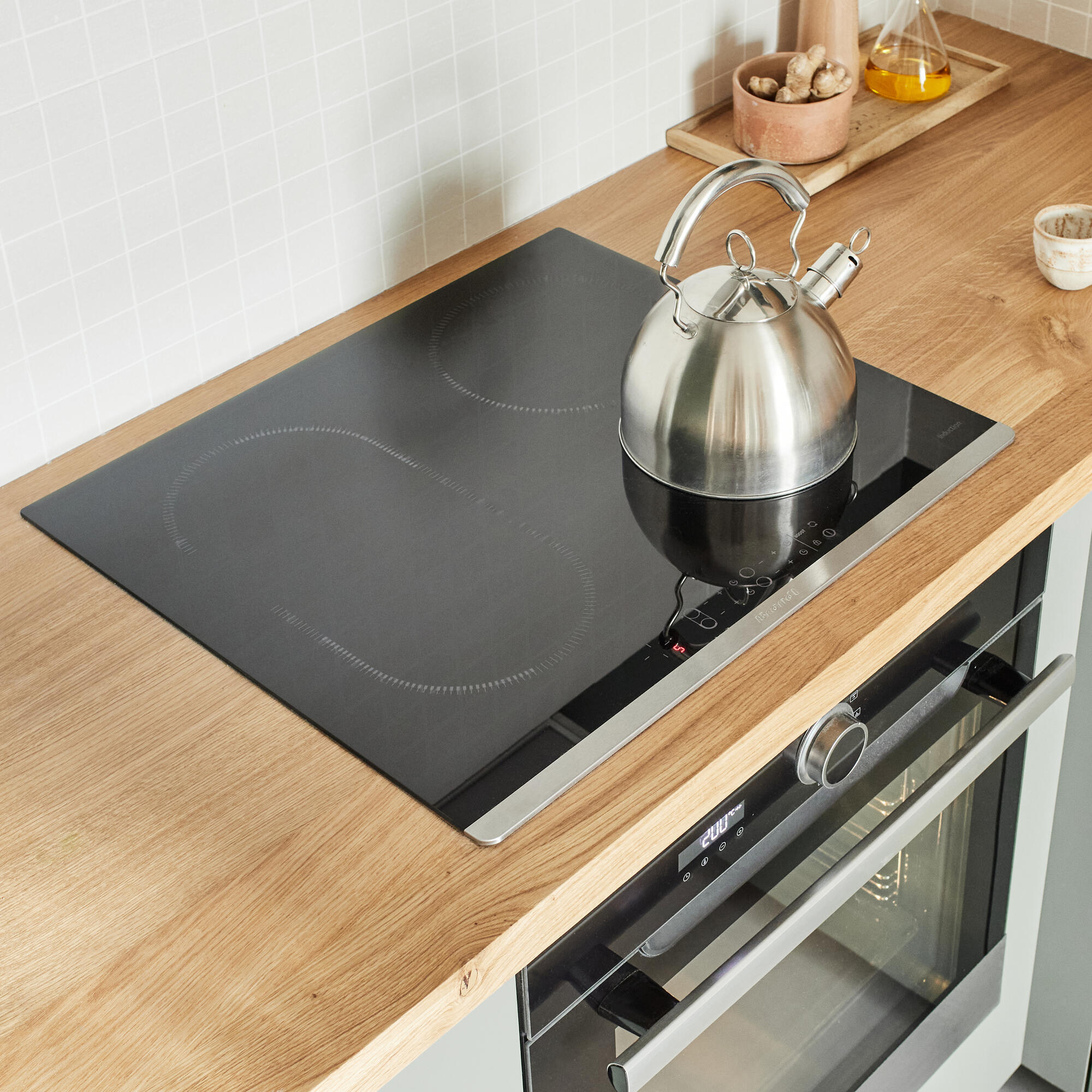 Frente gaveta de cozinha Delinia Viena 60X13 cm verde mate - 7