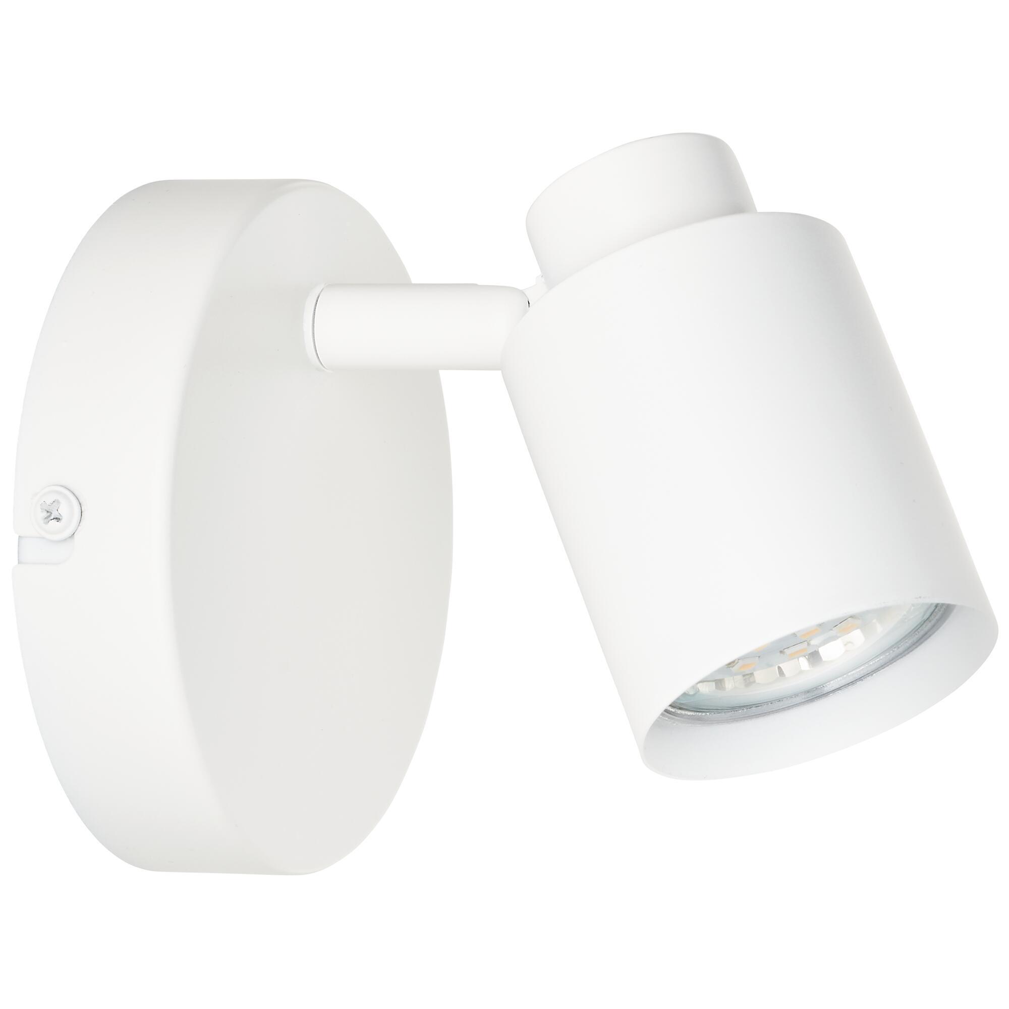 Foco decorativo sem lâmpada Tekla Inspire GU10 1 luz pintado branco - 19
