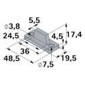 montage porte Hettich TopLine2 2m 0014005 montage porte Hettich TopLine2 2m 0014005