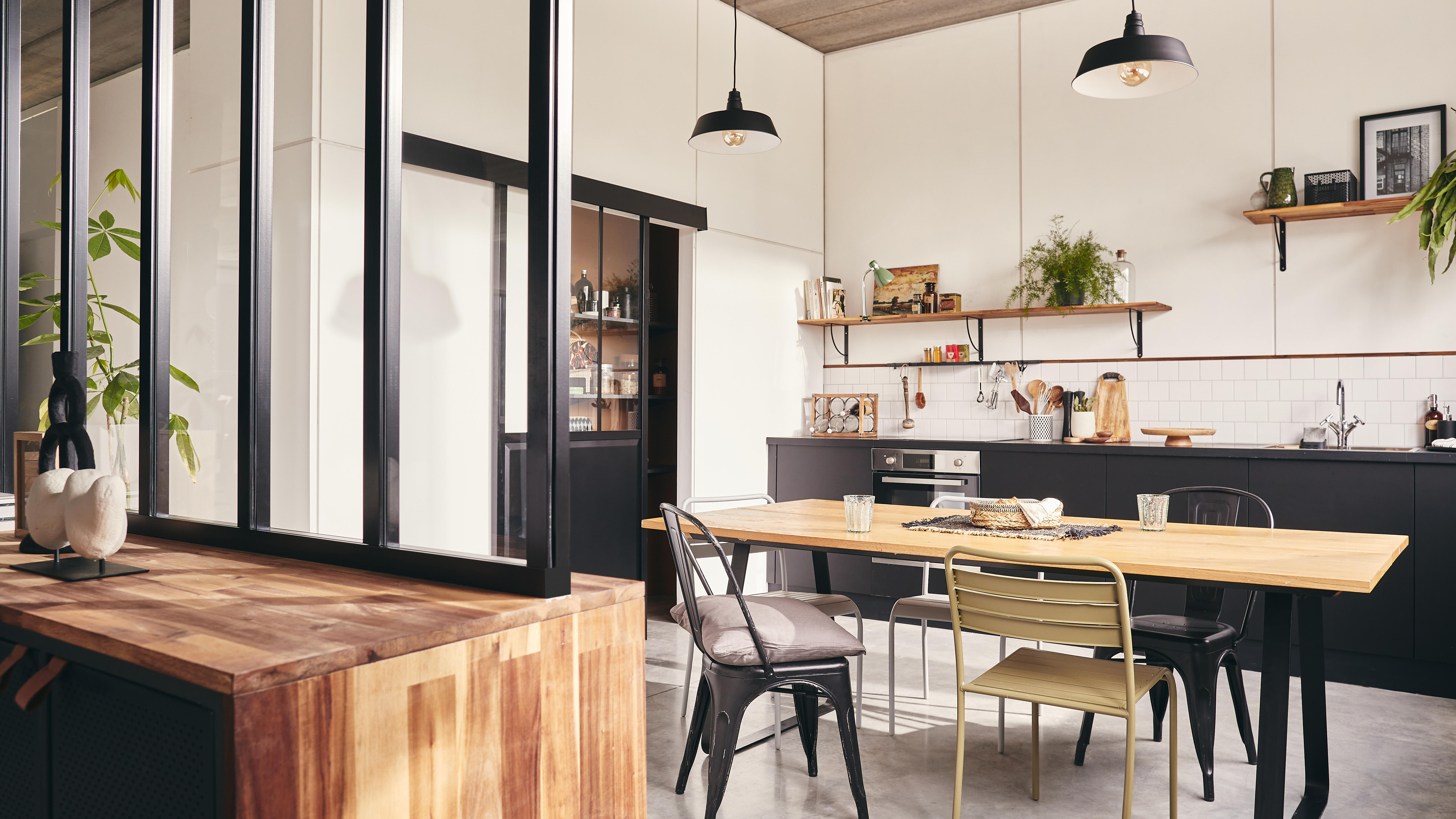 Estante cubo 4x1 preto 139,3x36x31,7 cm Spaceo Kub - 15