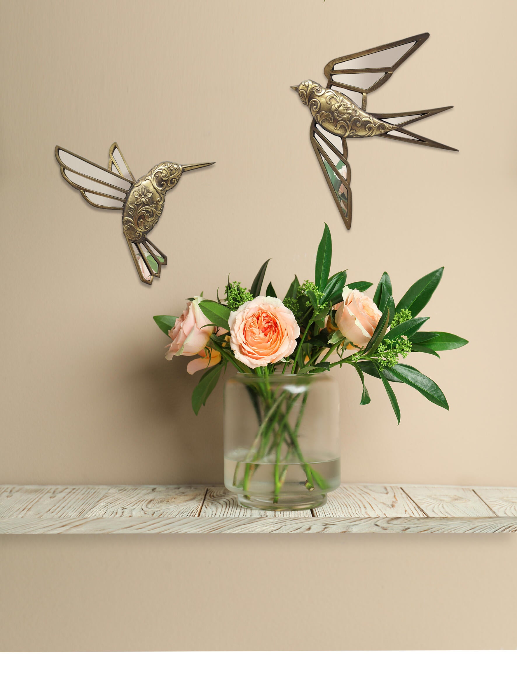 Œuvre Murale Hirondelle En Résine Artisanale : Décoration - Belgium