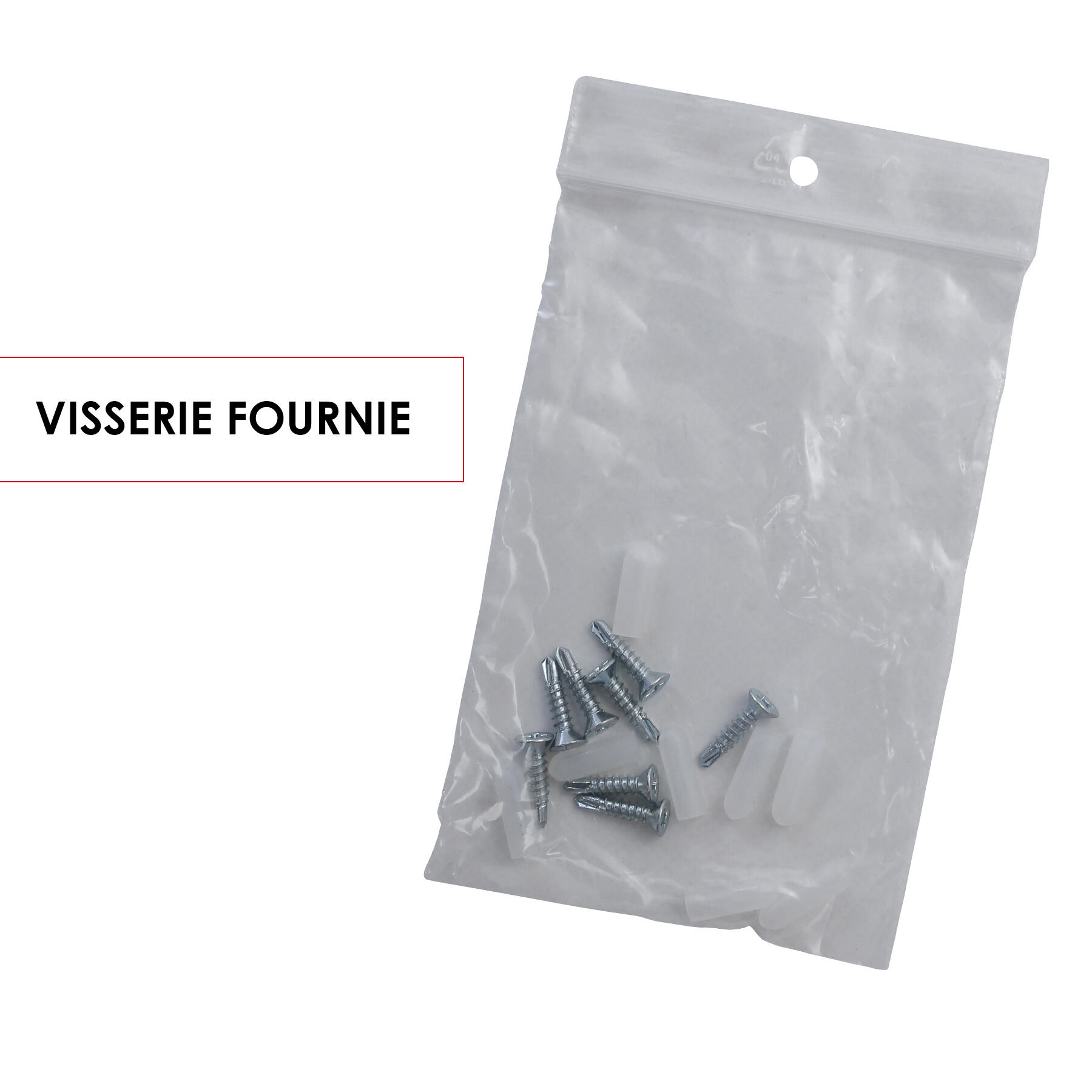 Cadre d'encastrement, pour boîte aux lettres H.33.65 x l.32.65 x P.3.5 cm RENZ,  - 8