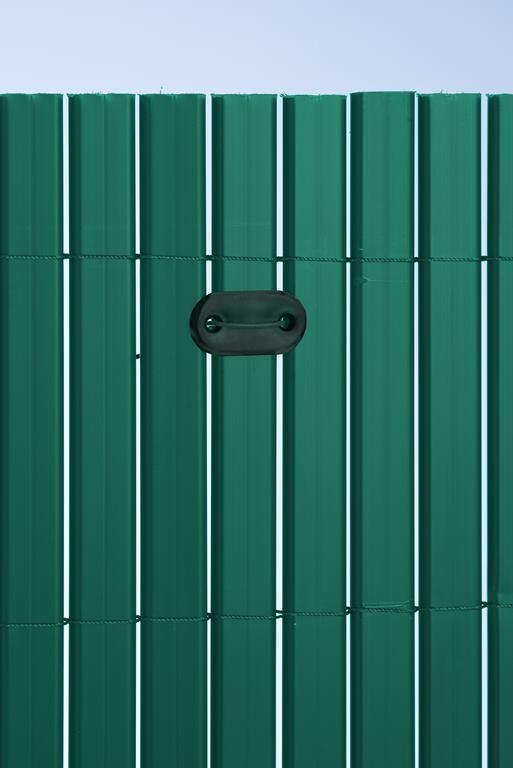 26 attaches canisses + fil pvc vert