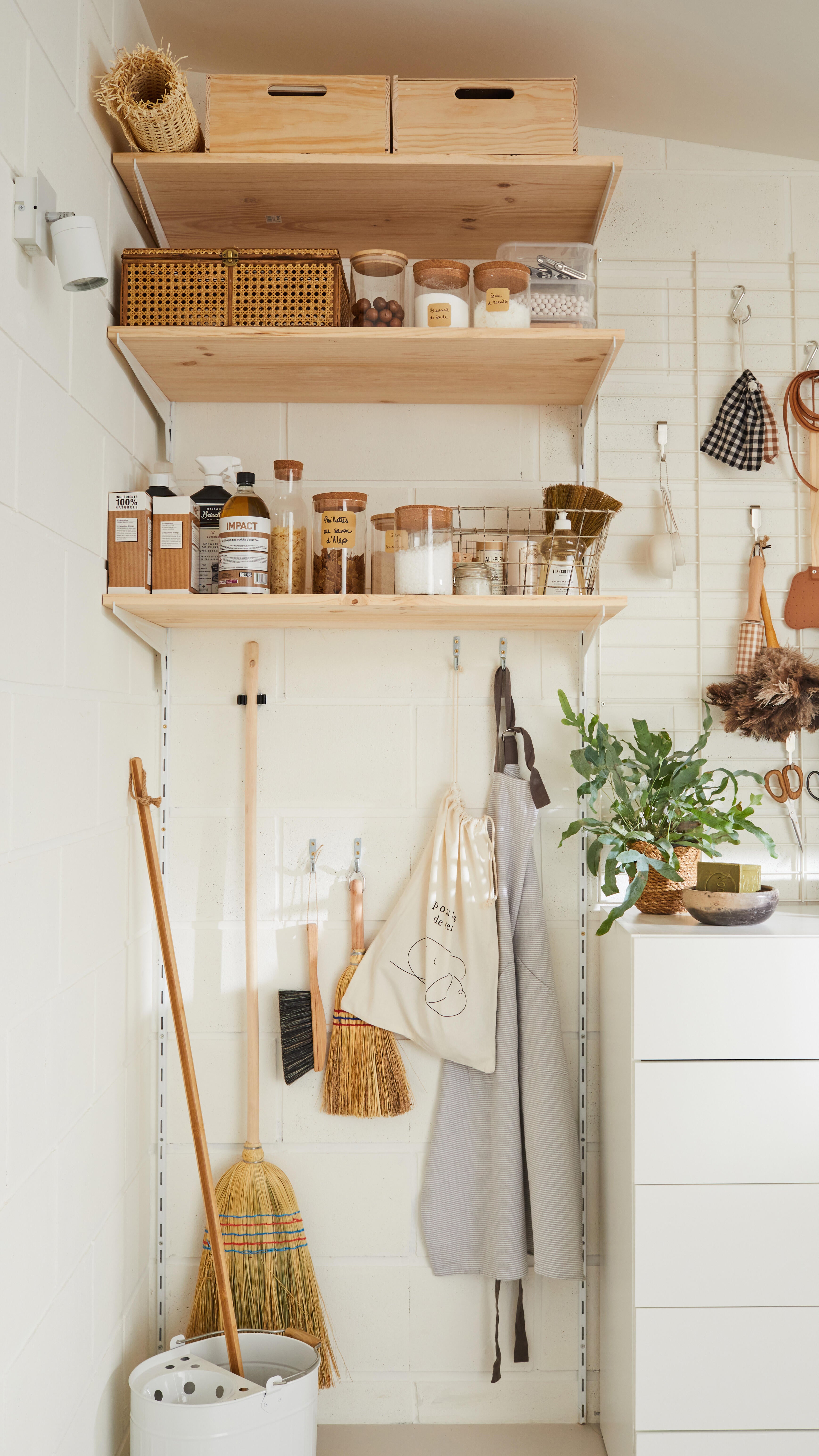 Scopa Per Interni Hausfelder | Setole Morbide | Larghezza 30cm | Manico In Metallo 146cm | Per Pavimenti Lisi - Foto 14