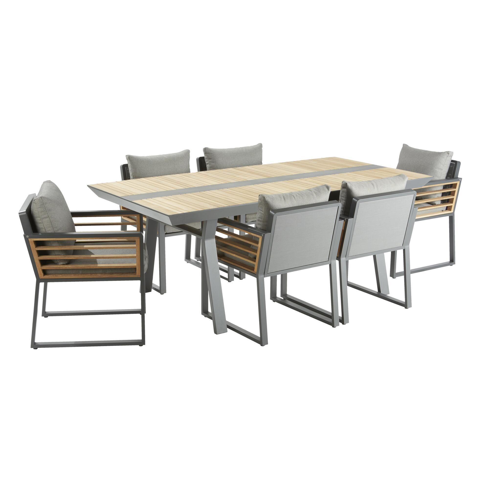 Mesa de alumínio NATERIAL IONIS 200X100X75CM - 16