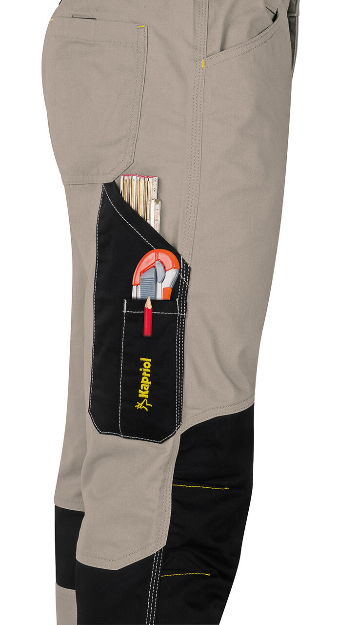 Pantalon de travail Beige/Noir T.M KAVIR - KAPRIOL - 2