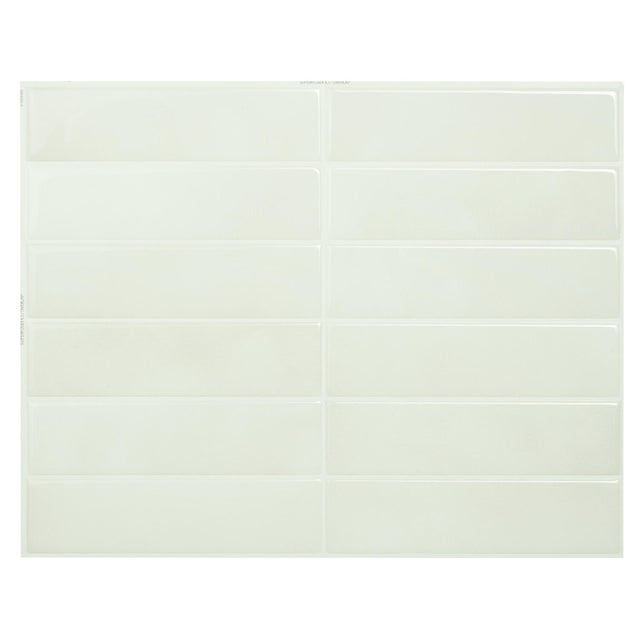 Lot de 4 adhésifs décoratifs Morocco Essaouia, blanc, 22.8 cm x 29 cm
