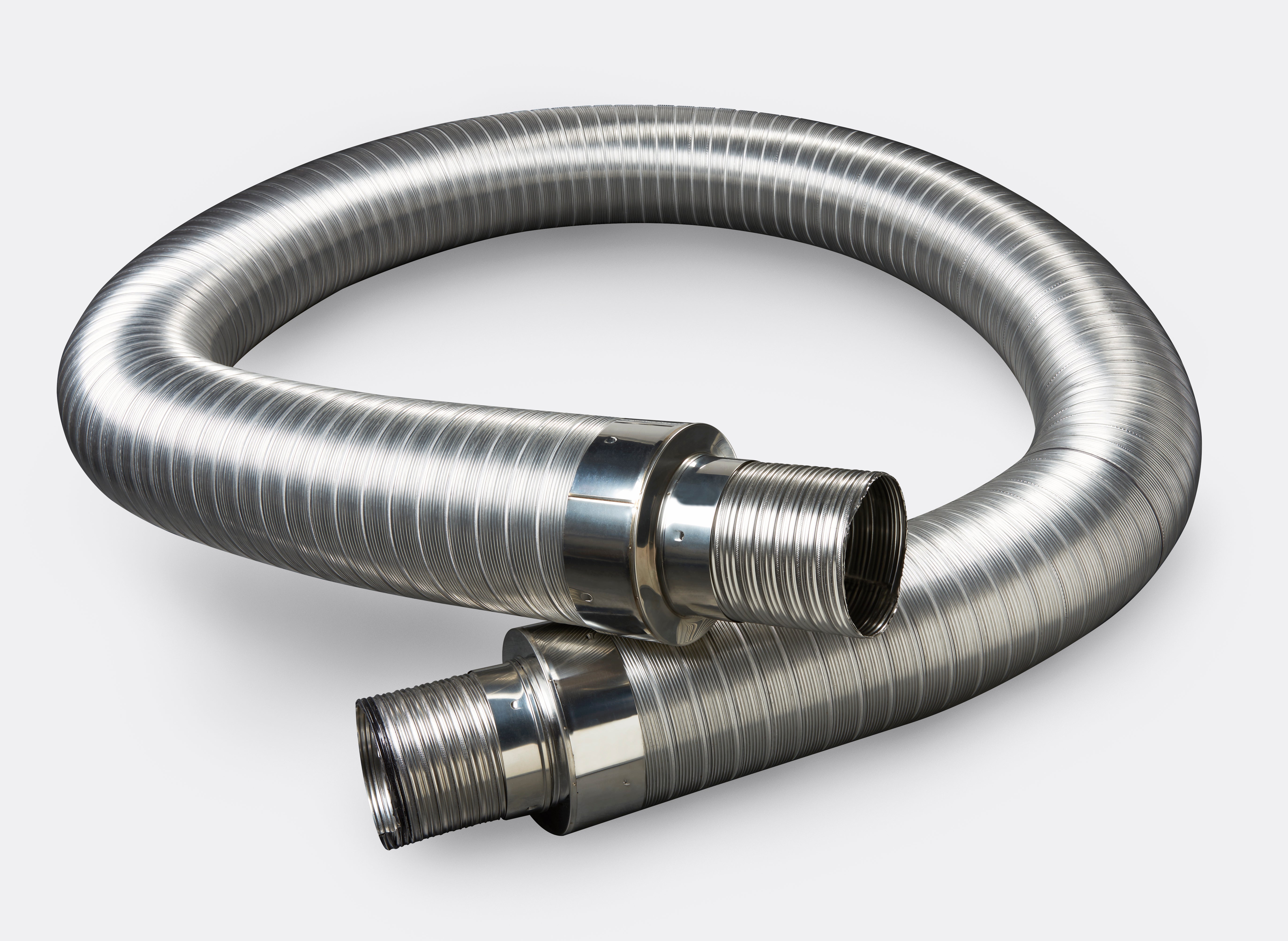 Conduit Flexible Cheminée Inox 150mm/8m Pour Poêle Multi-combustibles - Neuf