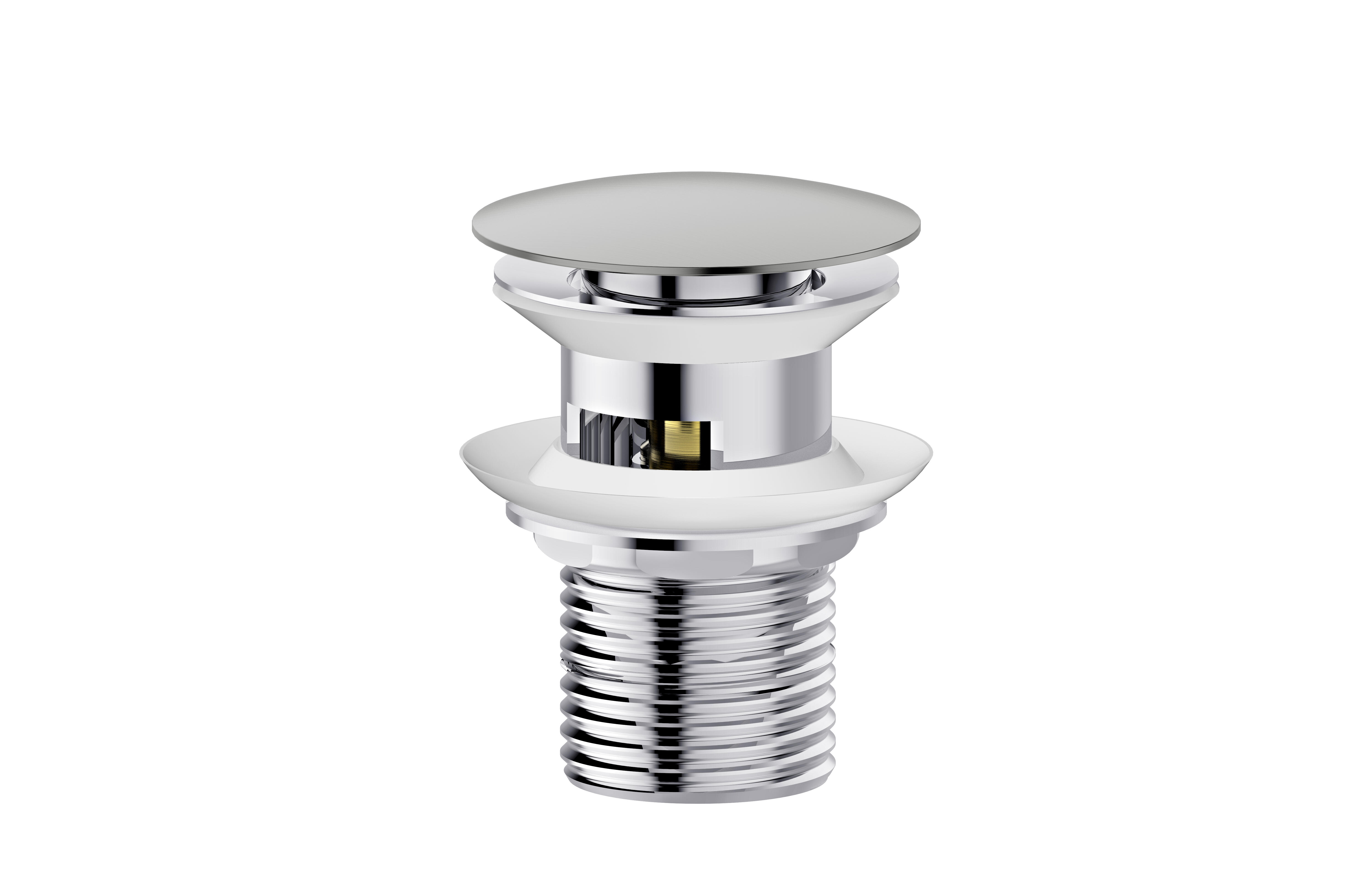 Mitigeur de lavabo inox, bec pivotant 360°, bonde incluse, Cotton, ESSEBAGNO - 4