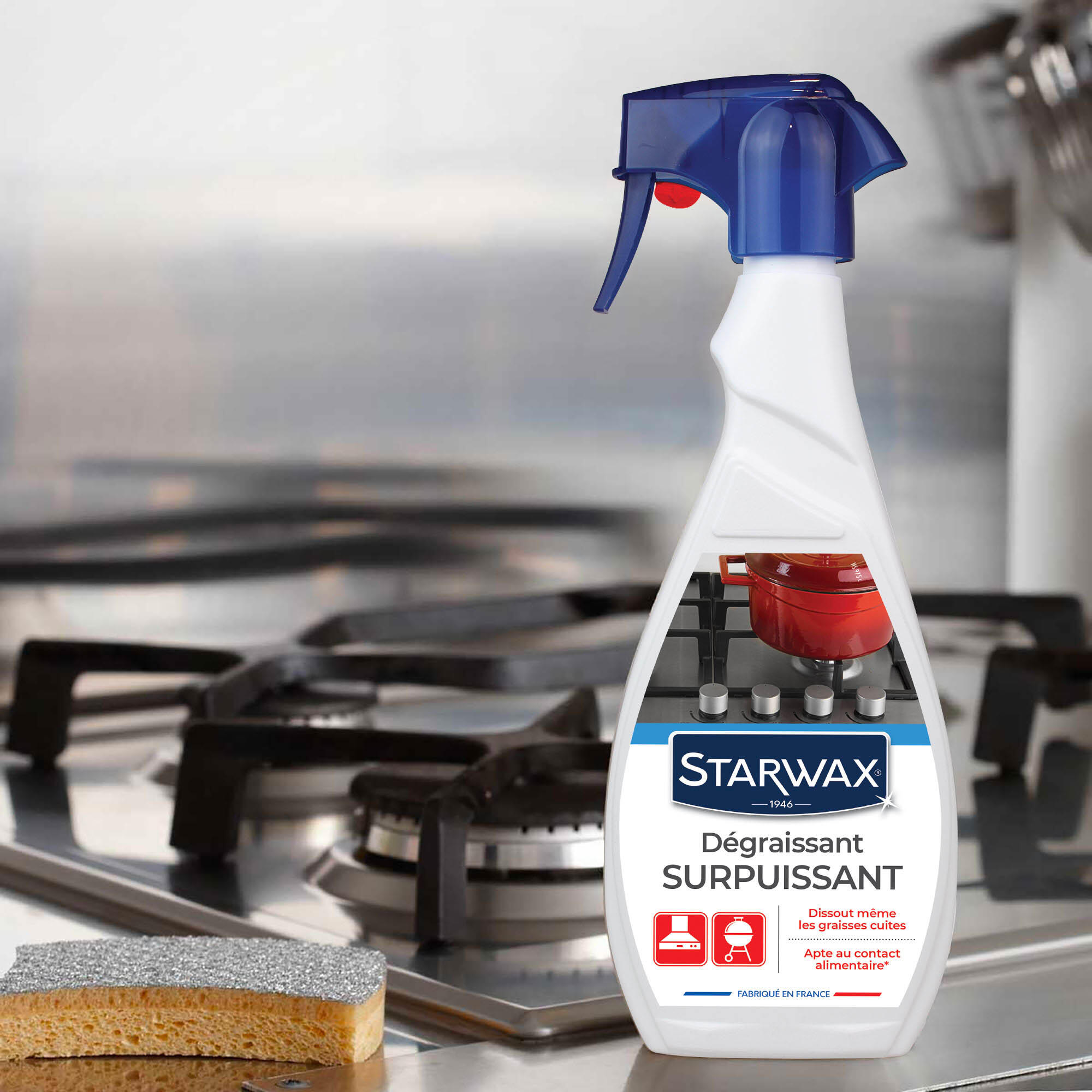 Dégraissant STARWAX Surpuissant cuisine, 0.5L - 2