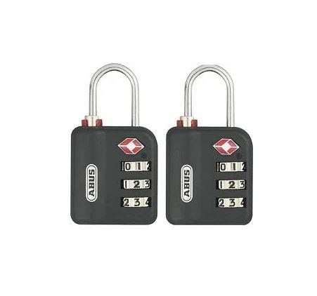 Lot de 2 cadenas à code ABUS aluminium, l.30 mm | Leroy Merlin
