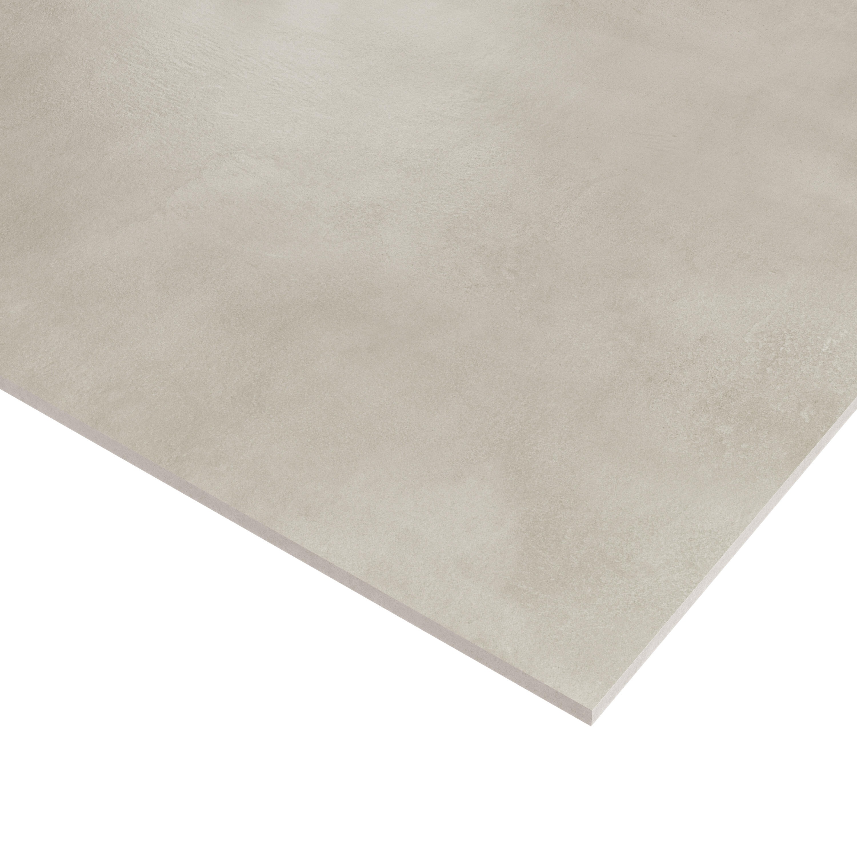 Piastrella da pavimento e rivestimento interno ed esterno in gres porcellanato 60 x 120 cm rettificato grigio chiaro opaco Epura Perlè R10 traffico intenso (pei 4/5) Sp. 8.5 mm 1.44 mq - 6