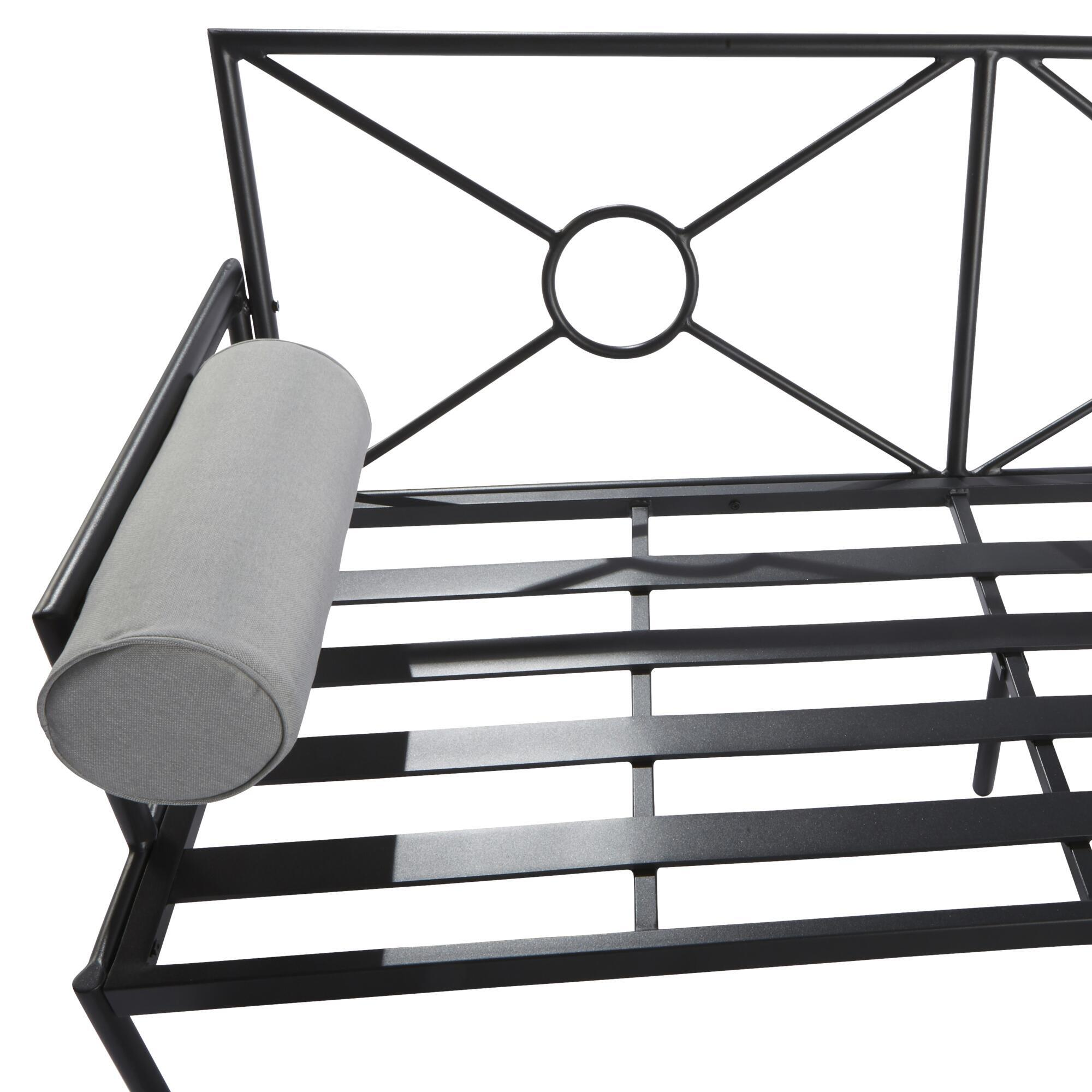 Conjunto jardim relax sofás e mesa alumínio cinzento escuro Onyx Naterial - 28