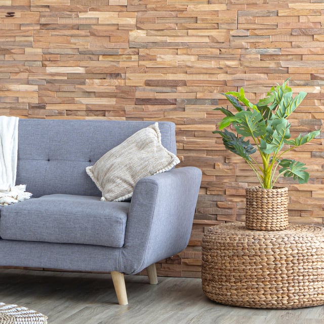 Plaquette de parement bois effet bois Robin intérieur / extérieur