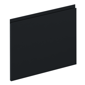 Porte de cuisine Tokyo noir mat H.47.7 x l.59.7 cm Leroy Merlin Les bons plans des petits projets avant l'été