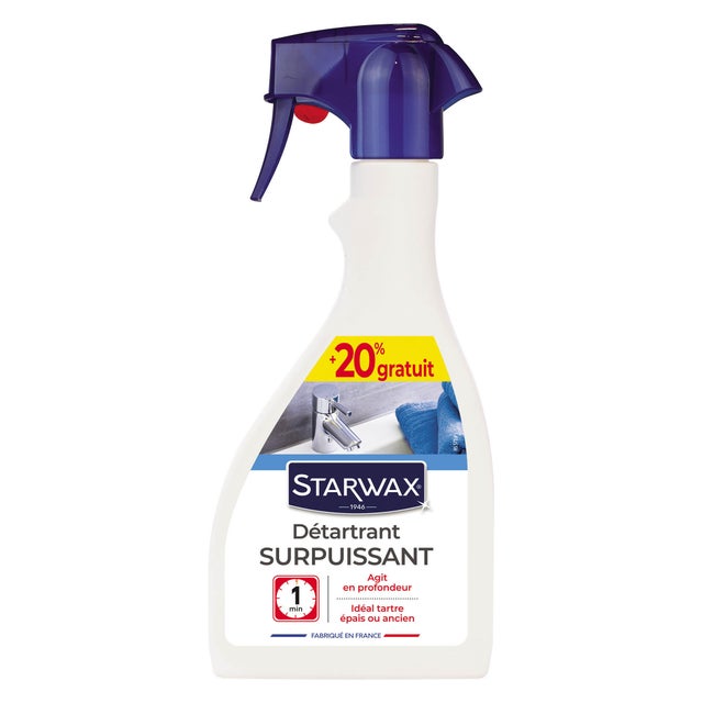 Détartrant STARWAX Surpuissant salle de bain, 0.6L