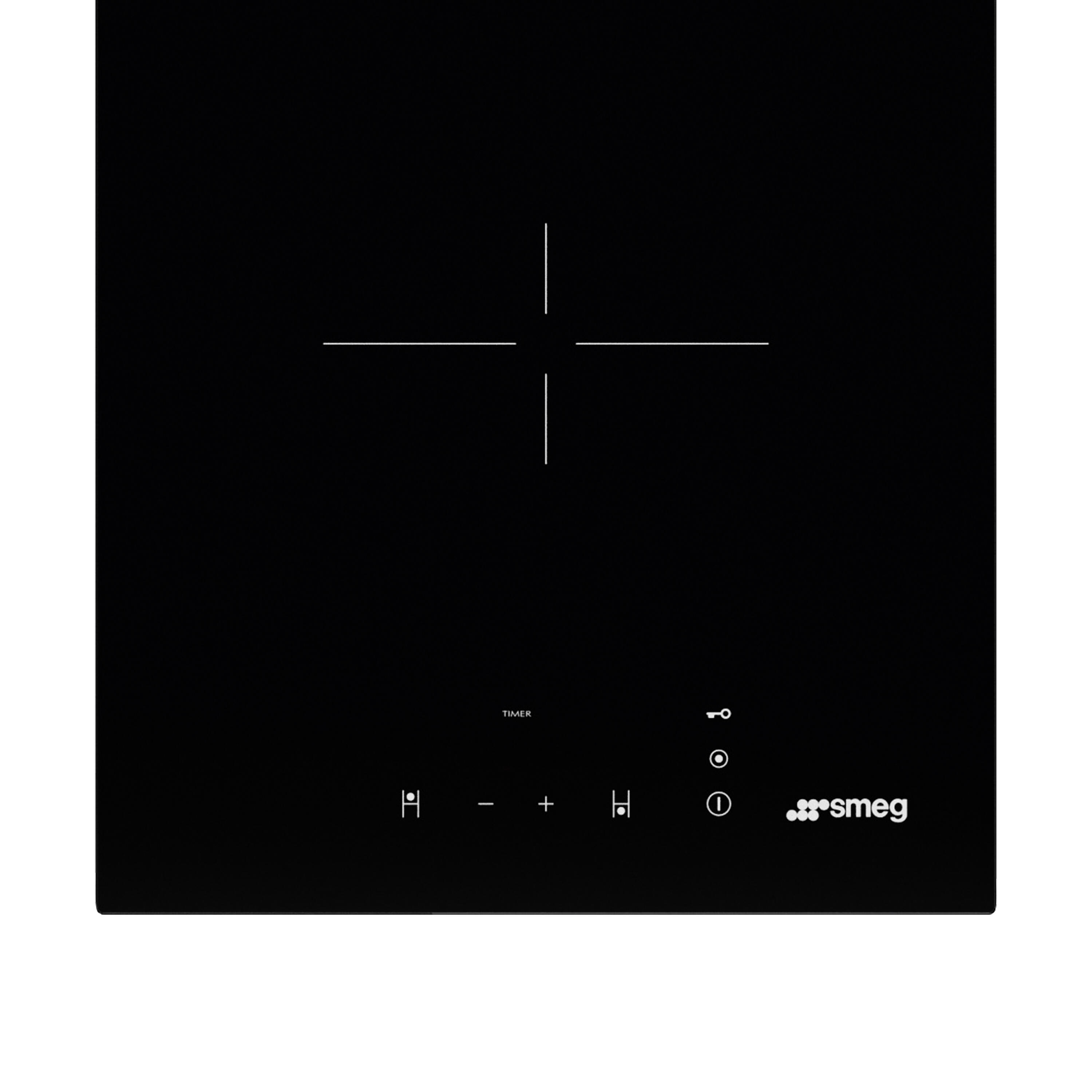 Plaque vitrocéramique 2 feux SMEG SE232TD1 Noir - 2