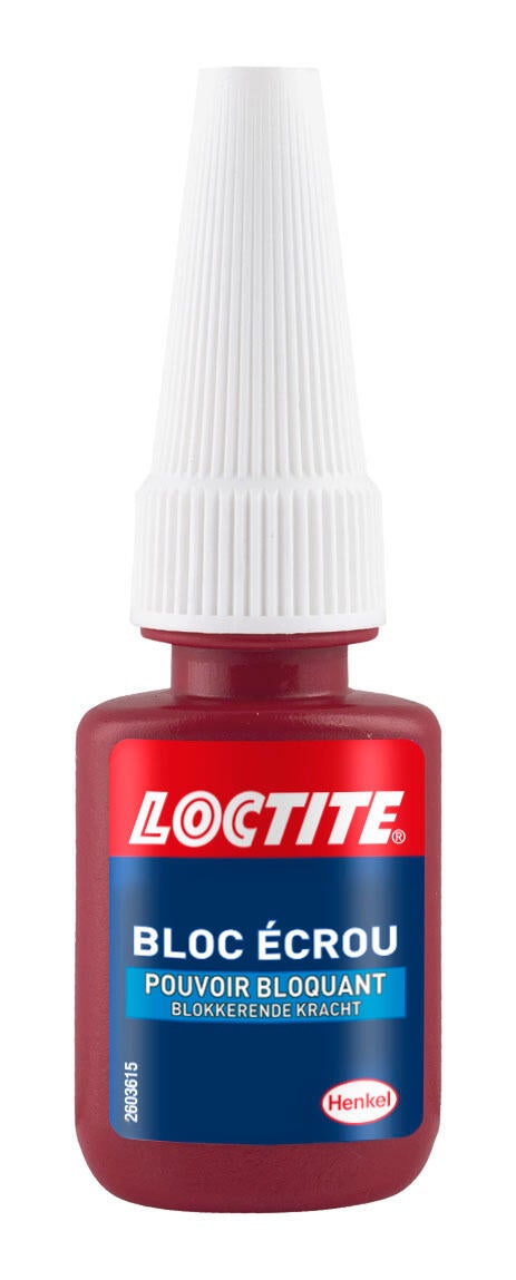 Colle de fixation LOCTITE C bloc écrou, 5 ml - 2