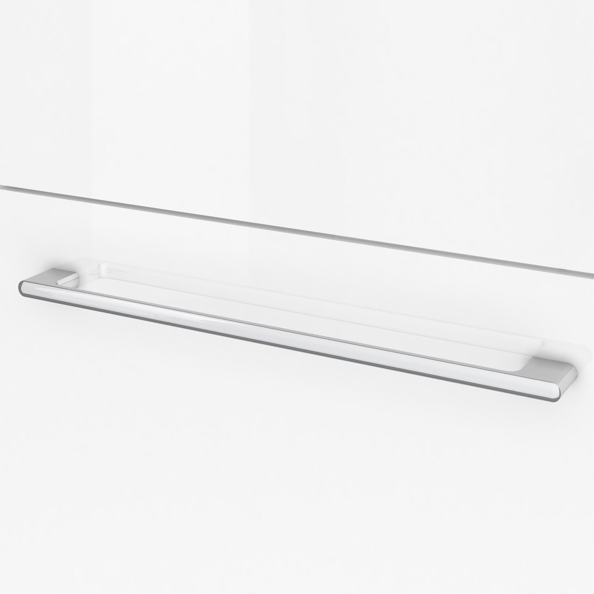 Meuble sous-vasque 2t l.90 x H.57.7 x P.46 cm blanc brillant Remix - 9