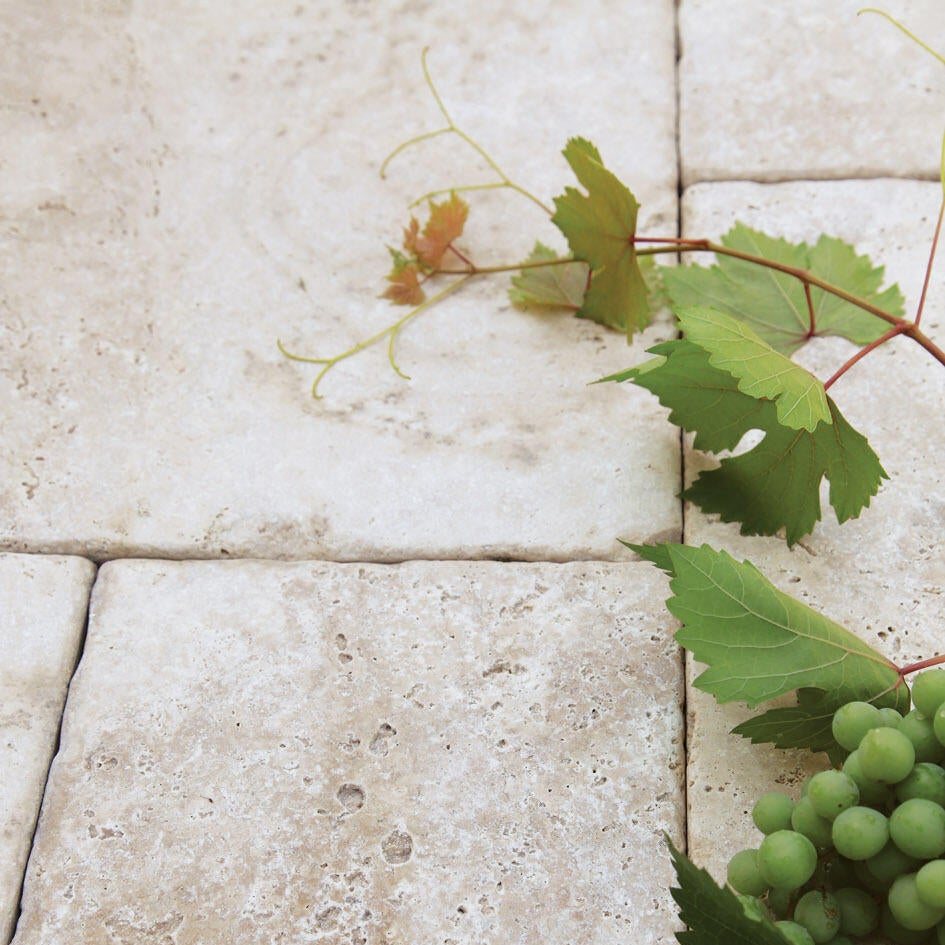 Travertin sol intérieur/éxtieur nuances de beige classic opus multiformats - 3