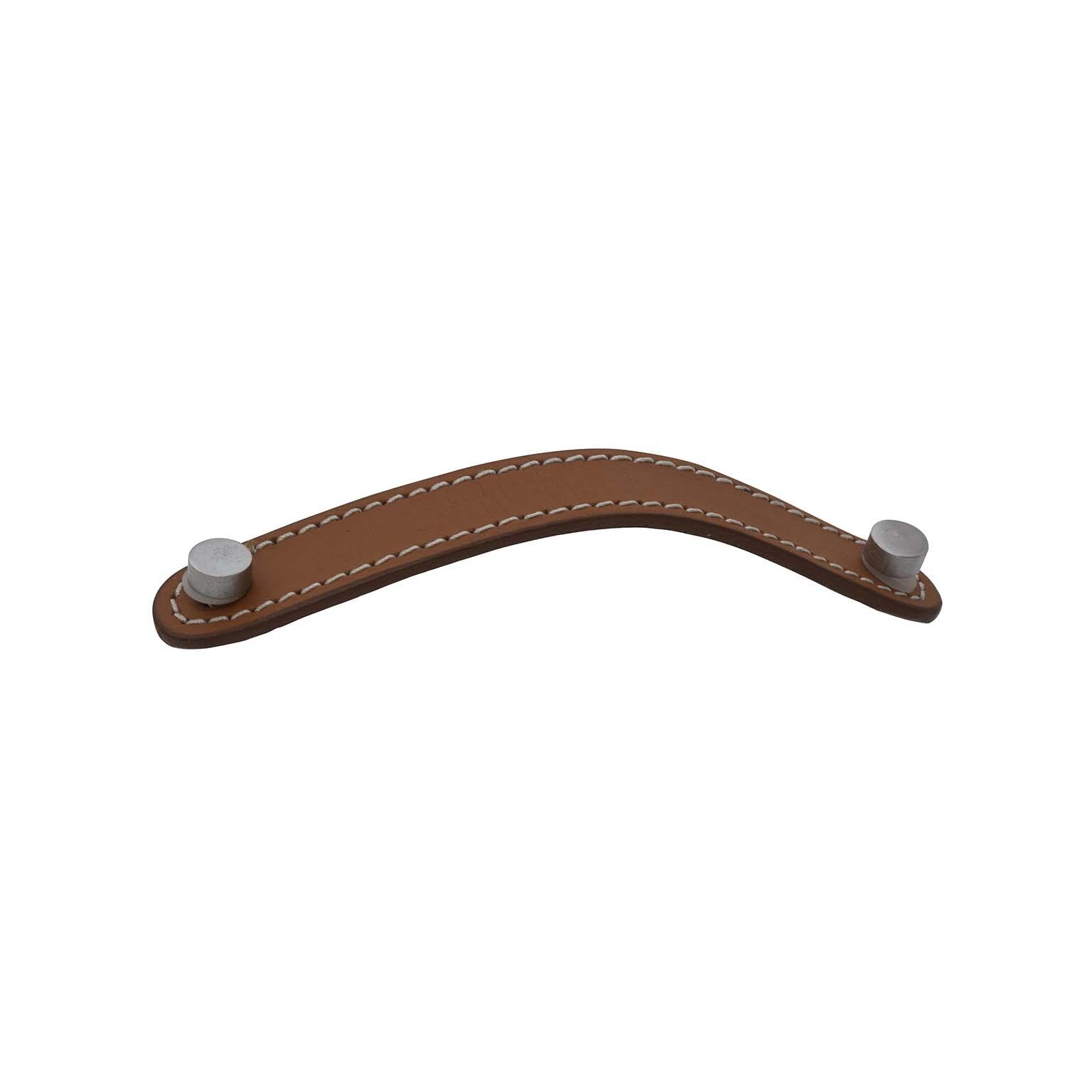 Poignée En Cuir Marron,Boutons De Tiroir Élégants,Anneau De Traction De