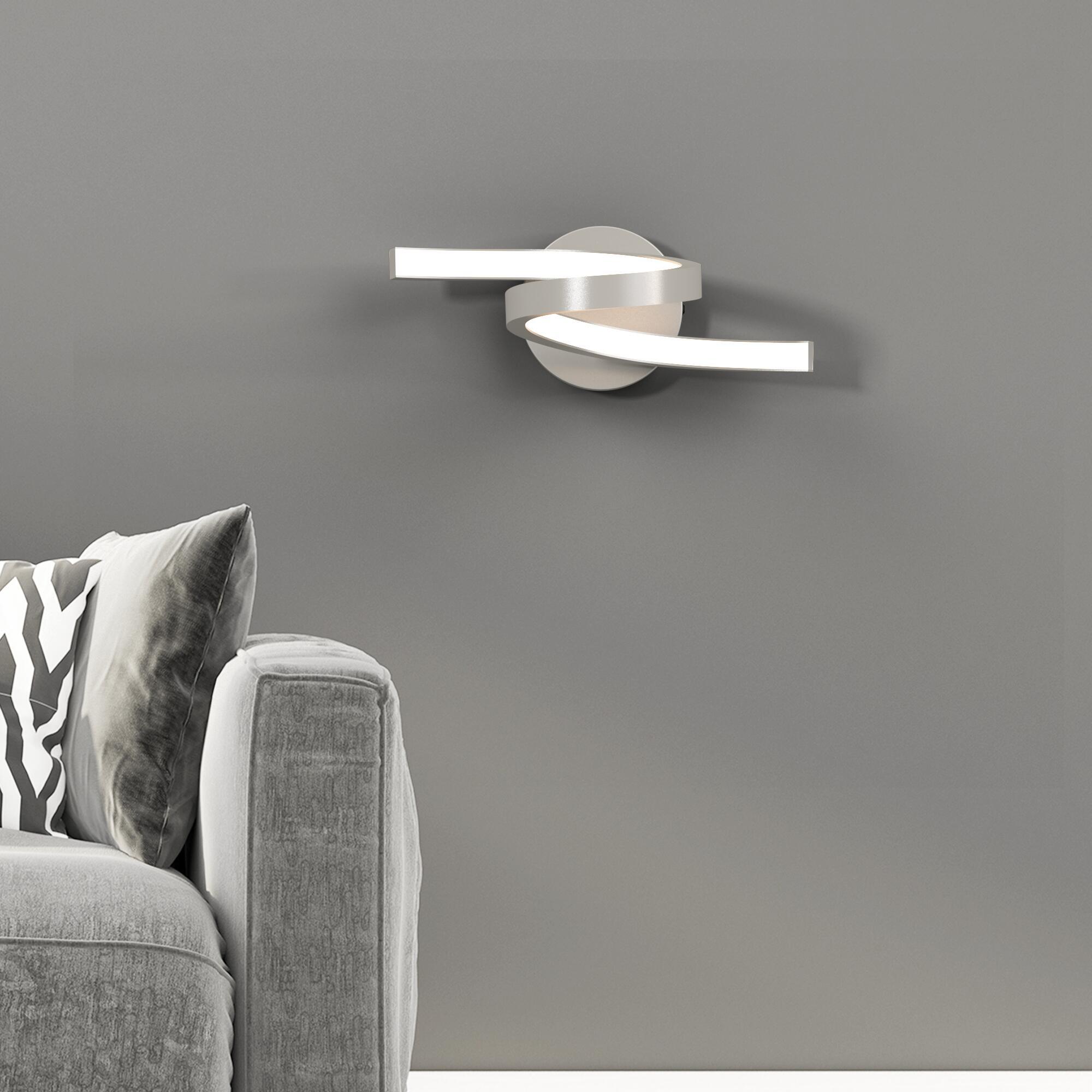 Applique murale LED, acier, chrome, Esme, INSPIRE - 3