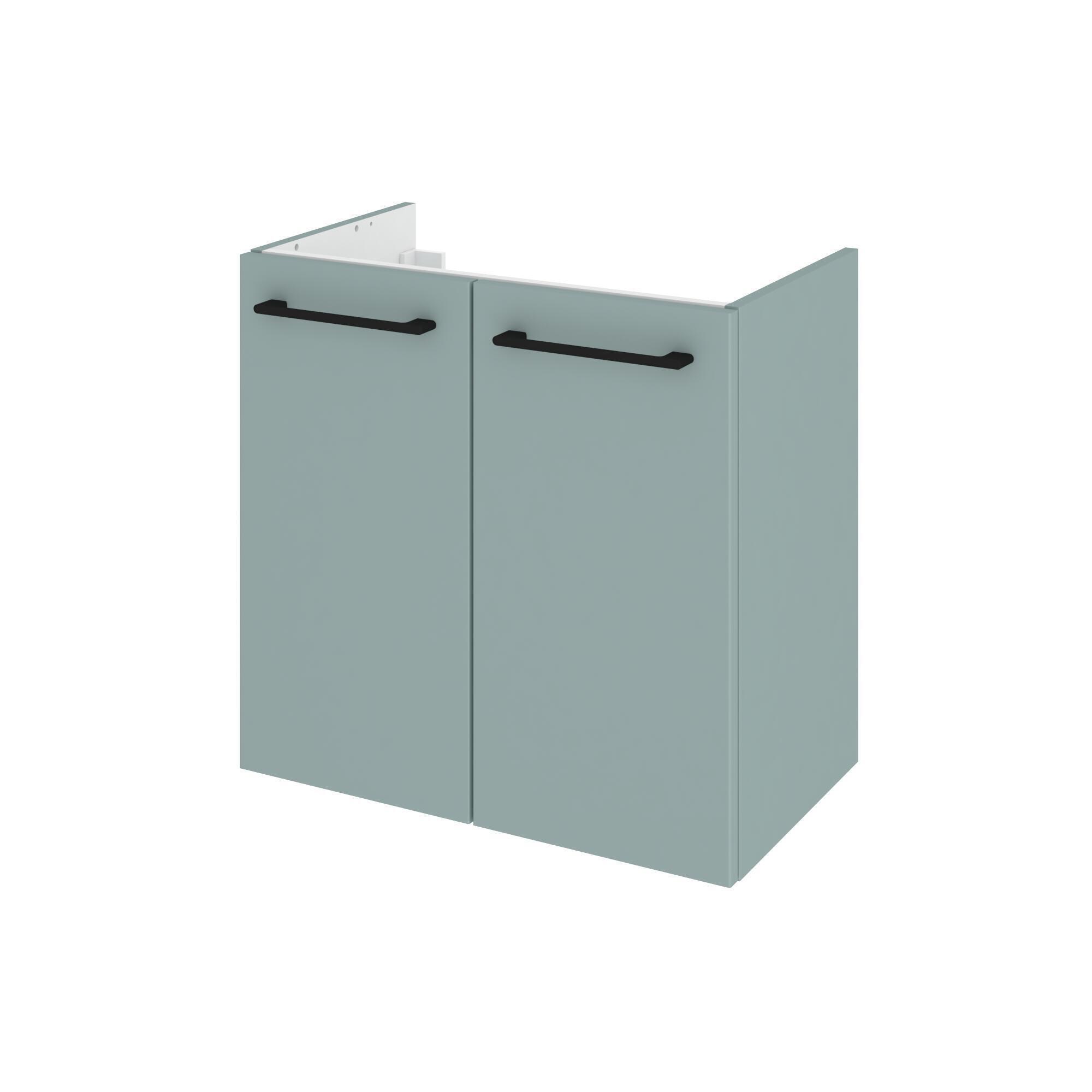Mueble de baño remix verde 60x33 cm