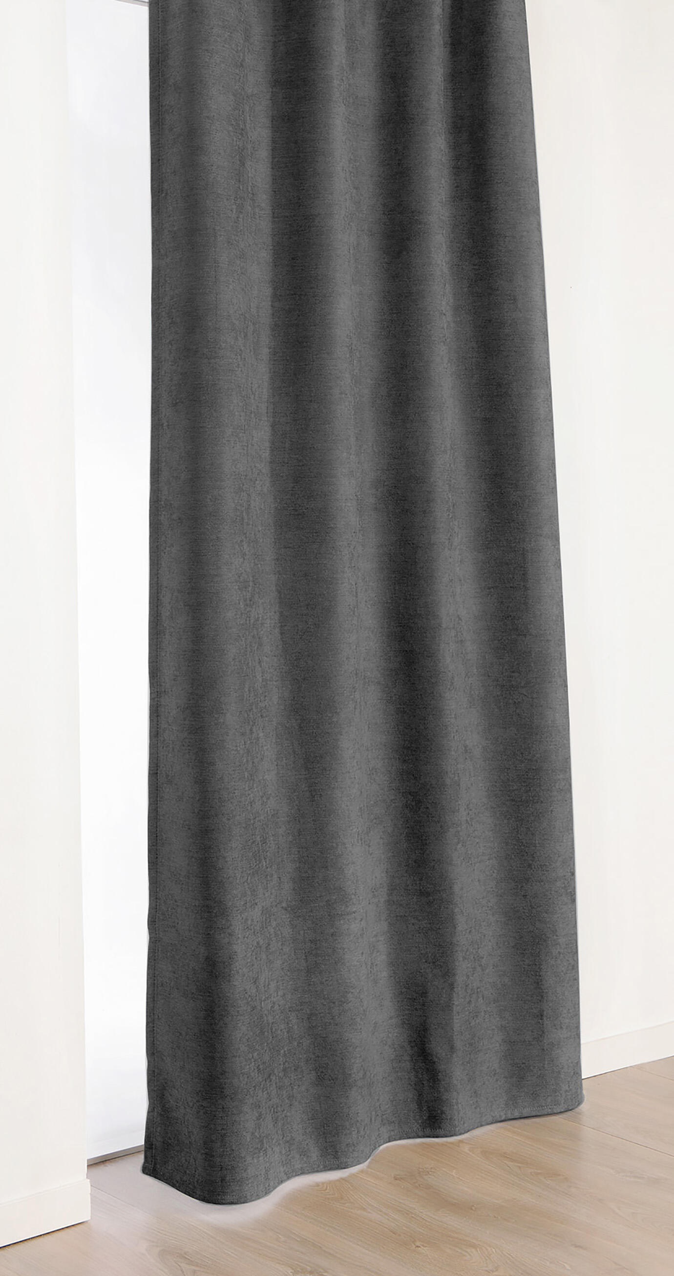Rideau occultant thermique, Alaska, gris H.240 x l.140 cm - 3