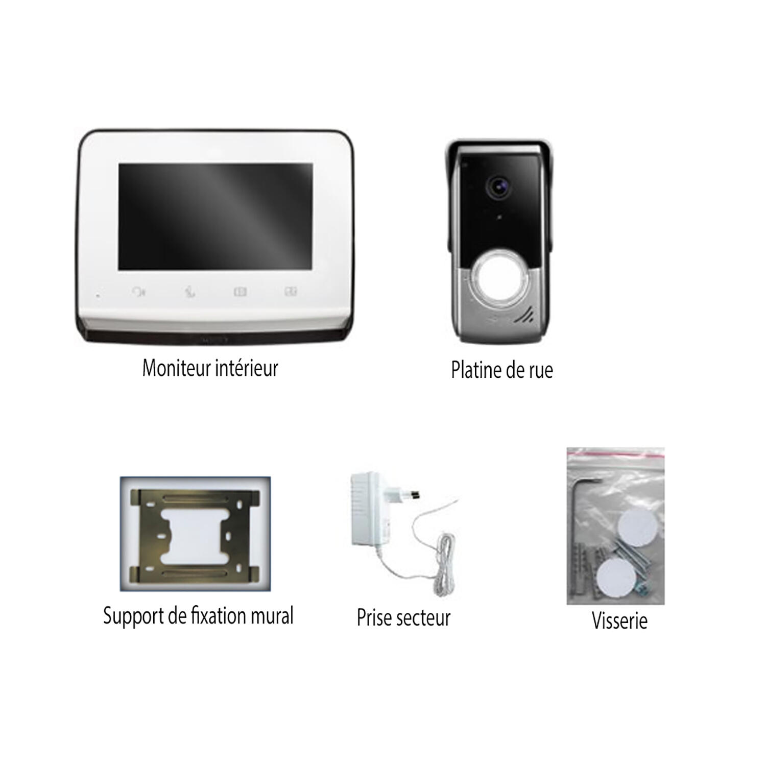 Visiophone filaire V350 SOMFY 1870996 - 4