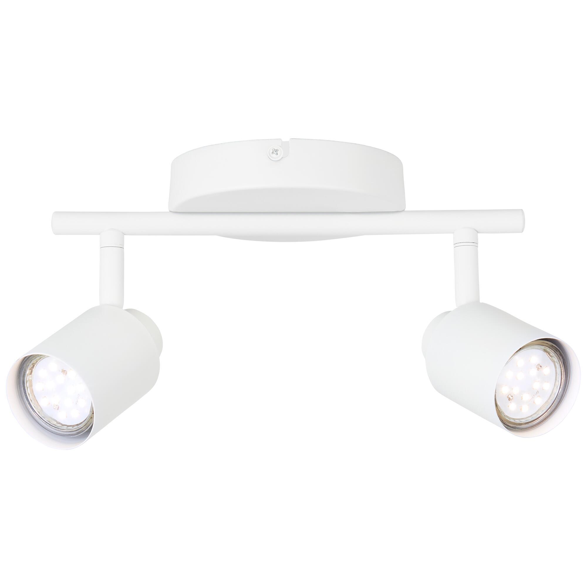 Foco decorativo INSPIRE TEKLA 2 LÂMPADAS GU10X2 METAL BRANCO - 21