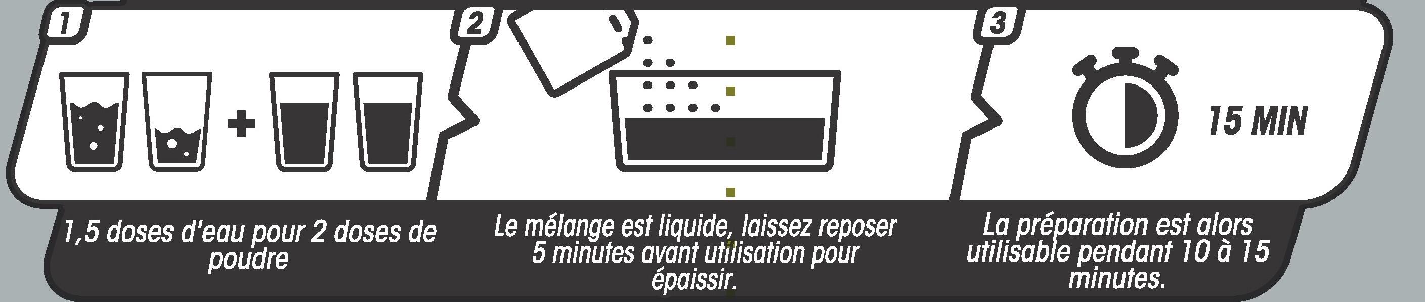 Plâtre de paris poudre Toupret 15 kg - 4