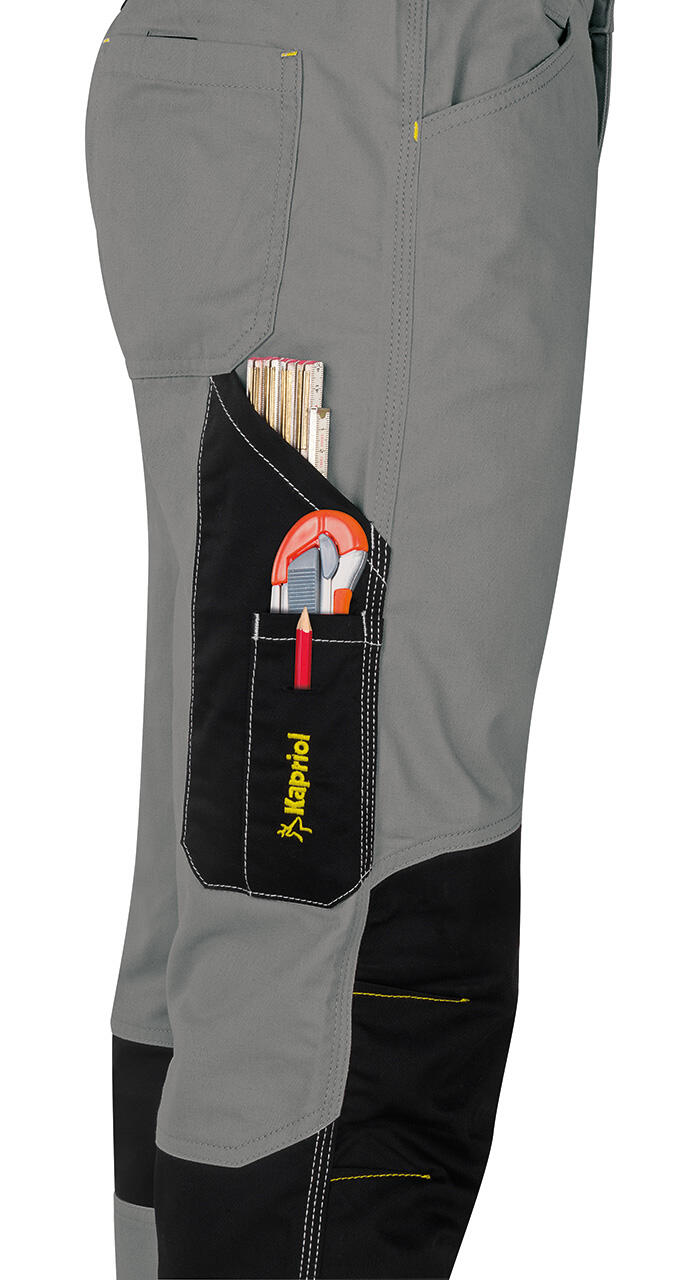 Pantalon de travail gris et noir T.L KAVIR - KAPRIOL - 2