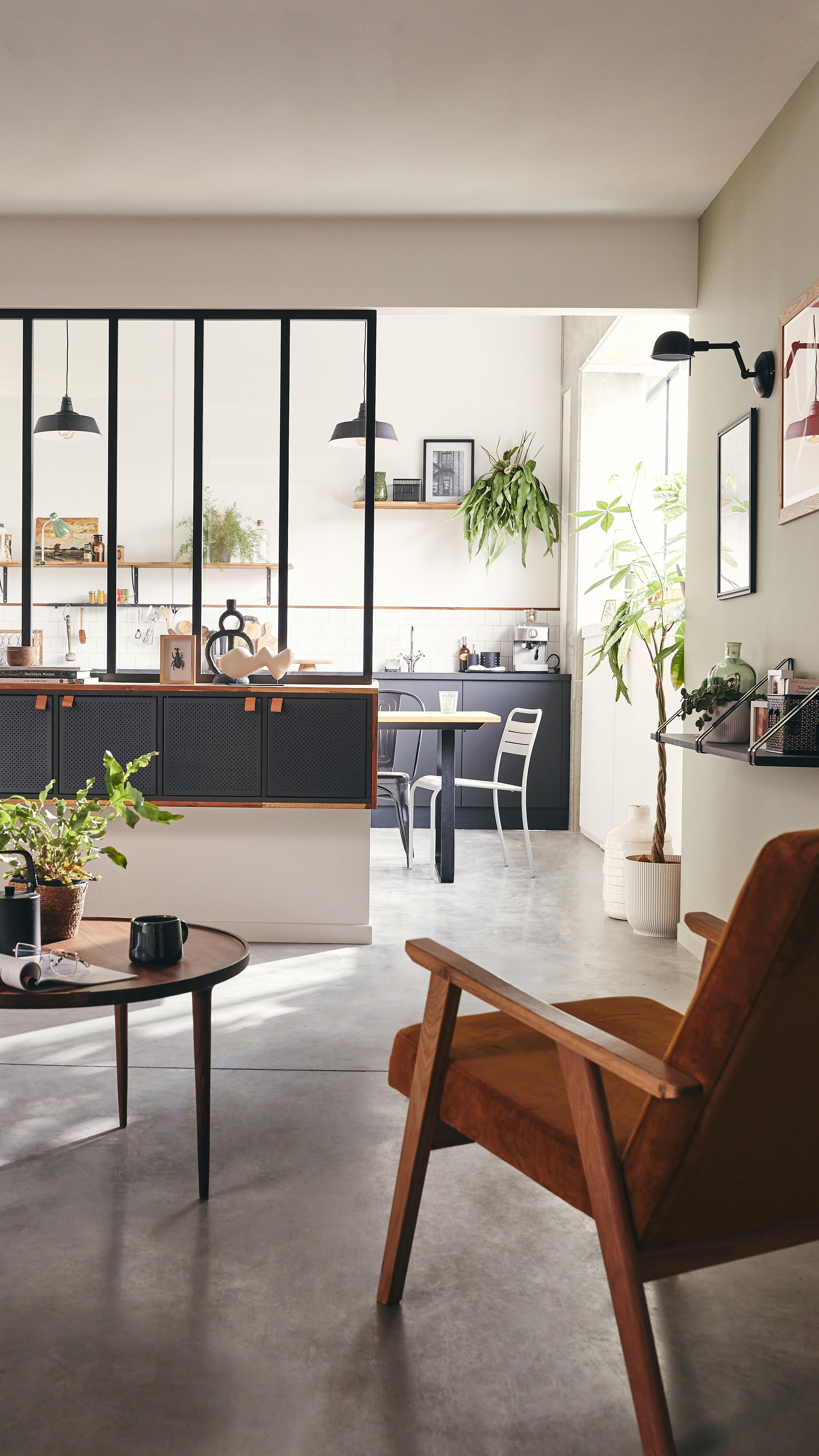 Estante cubo 4x1 preto 139,3x36x31,7 cm Spaceo Kub - 12