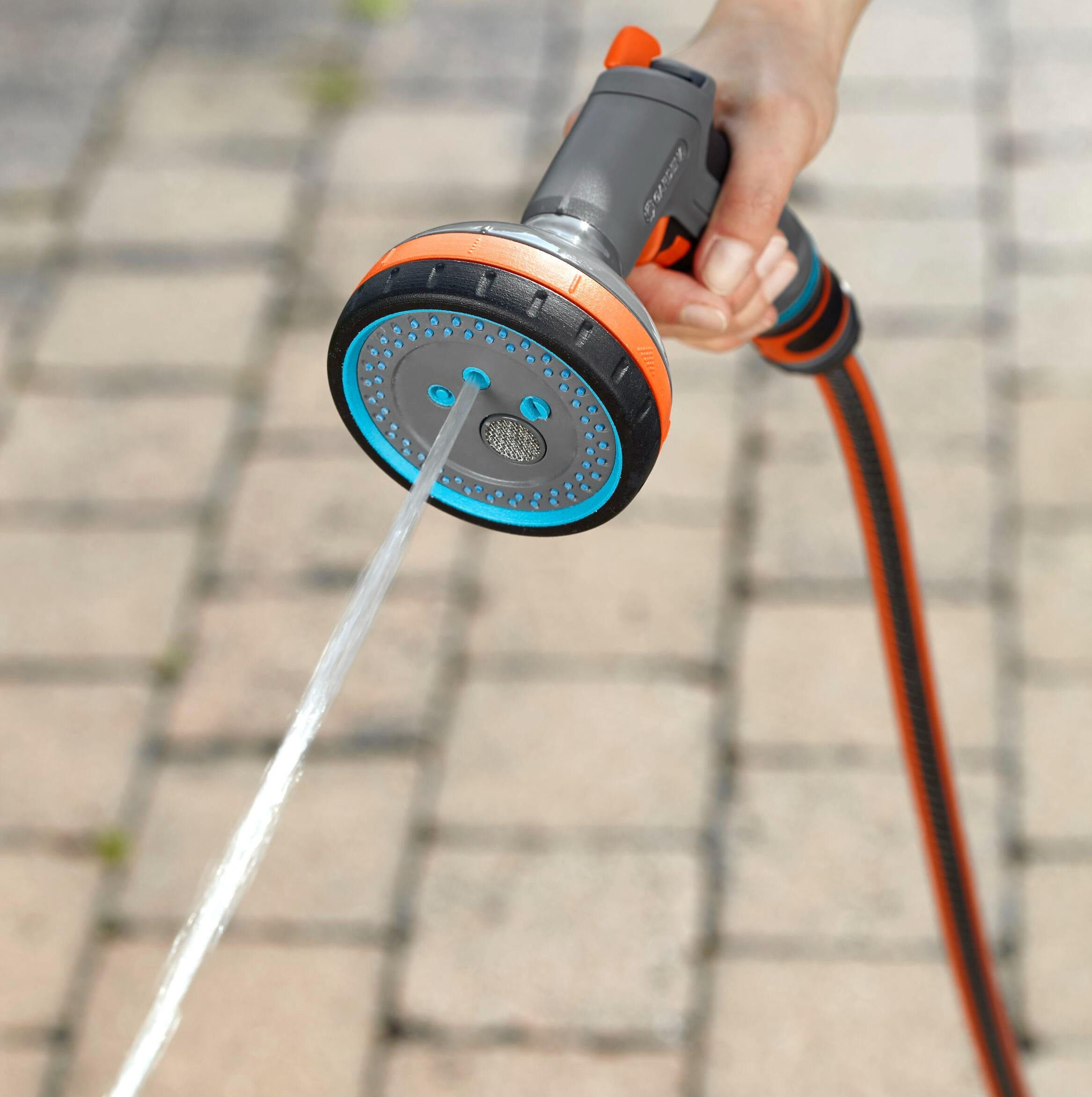 Pistolet d'arrosage jet pluie, aéré, concentré, de brume et plat GARDENA Comfort - 9