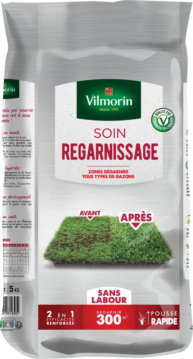 Soin regarnissage VILMORIN  300 m²