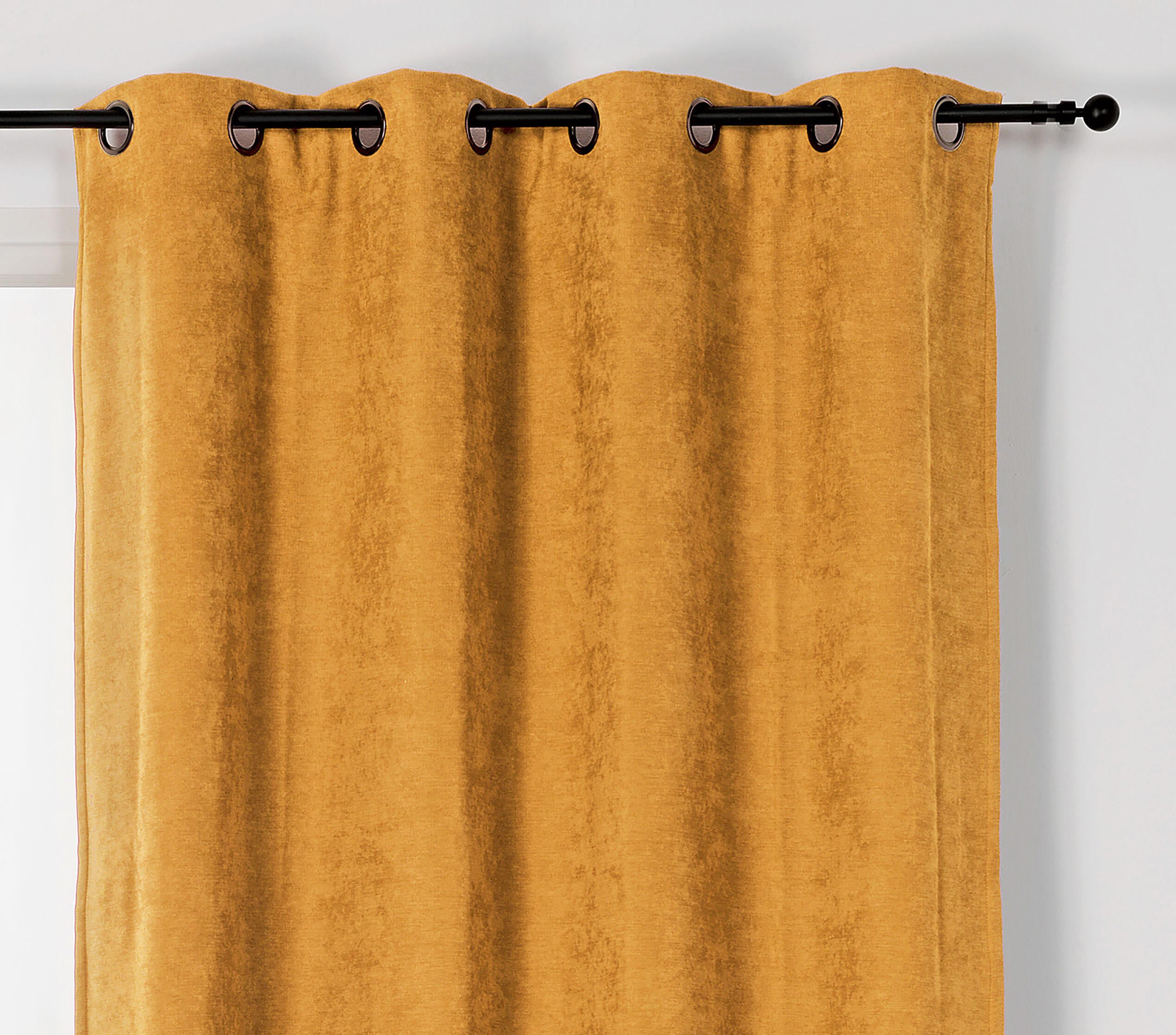 Voilage occultant thermique, Alaska, jaune H.350 x l.140 cm - 3