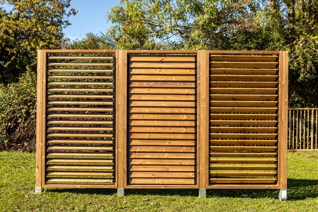 Poteau pour brise vue au meilleur prix Leroy Merlin