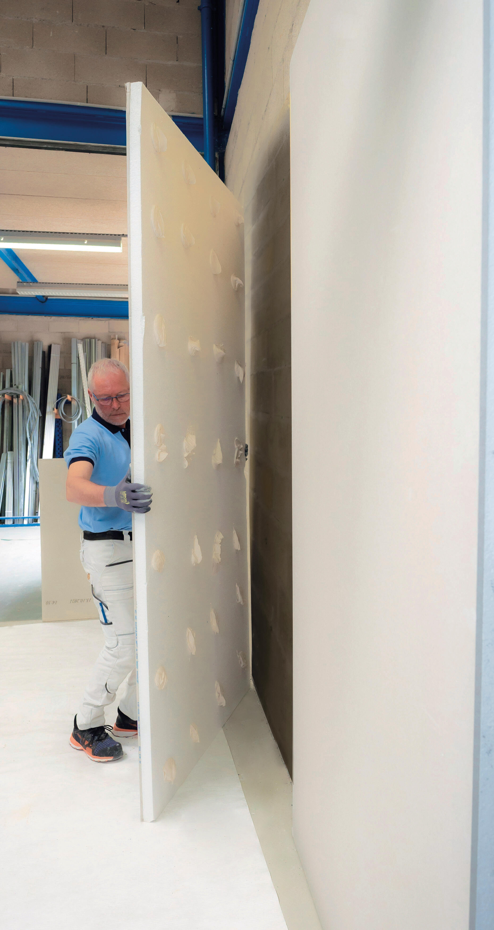 Doublage polystyrène expansé KNAUF Th38, L.2.5m x l.1.2 m Ep113mm - 4
