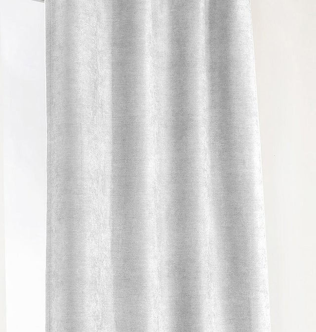 Rideau occultant thermique, Alaska, blanc H.240 x l.140 cm