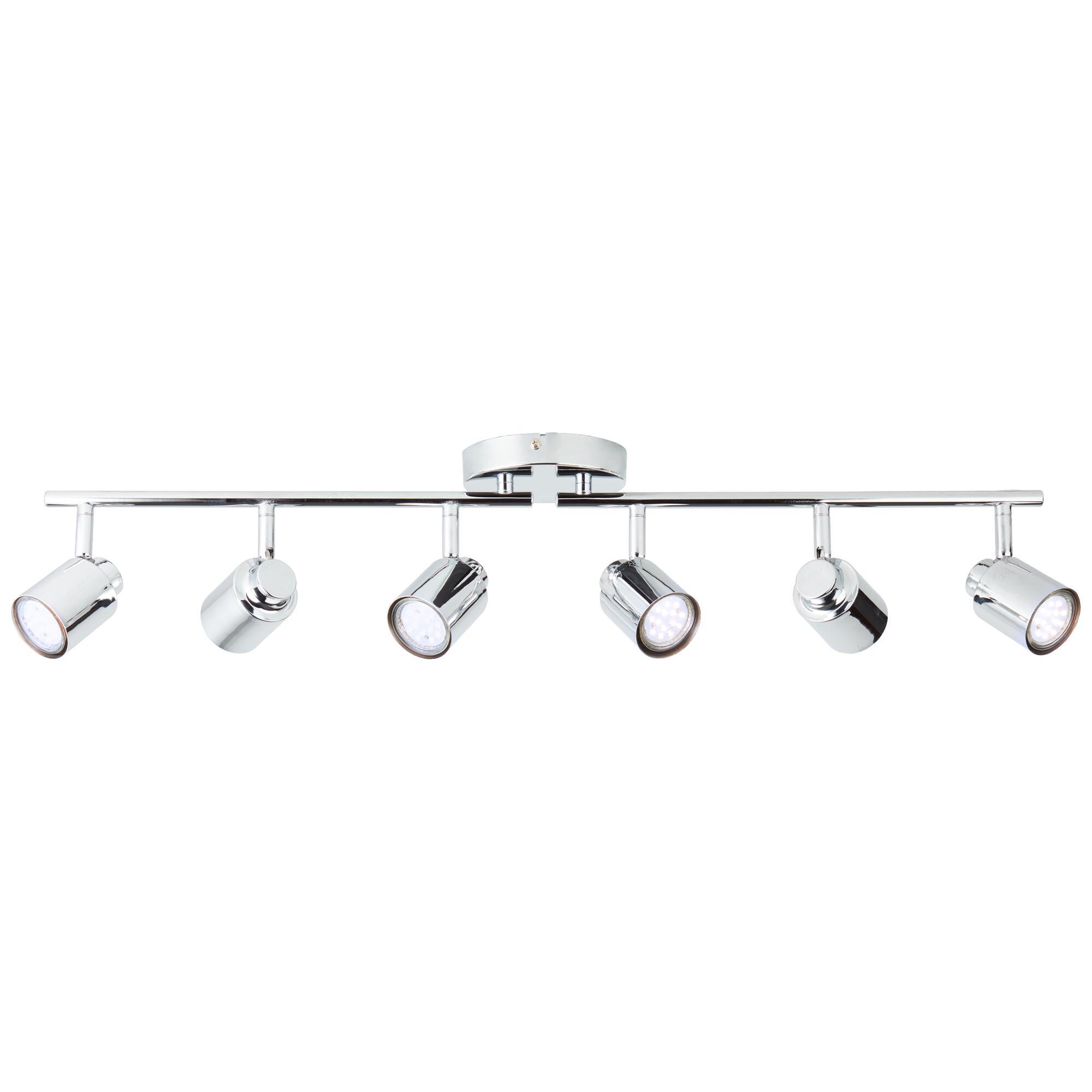 Foco decorativo INSPIRE TEKLA 6 LÂMPADAS GU10X6 METAL CROMADO - 17