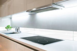 Dosseret De Cuisine Transparent 70x50 Cm Verre Trempé | Leroy Merlin