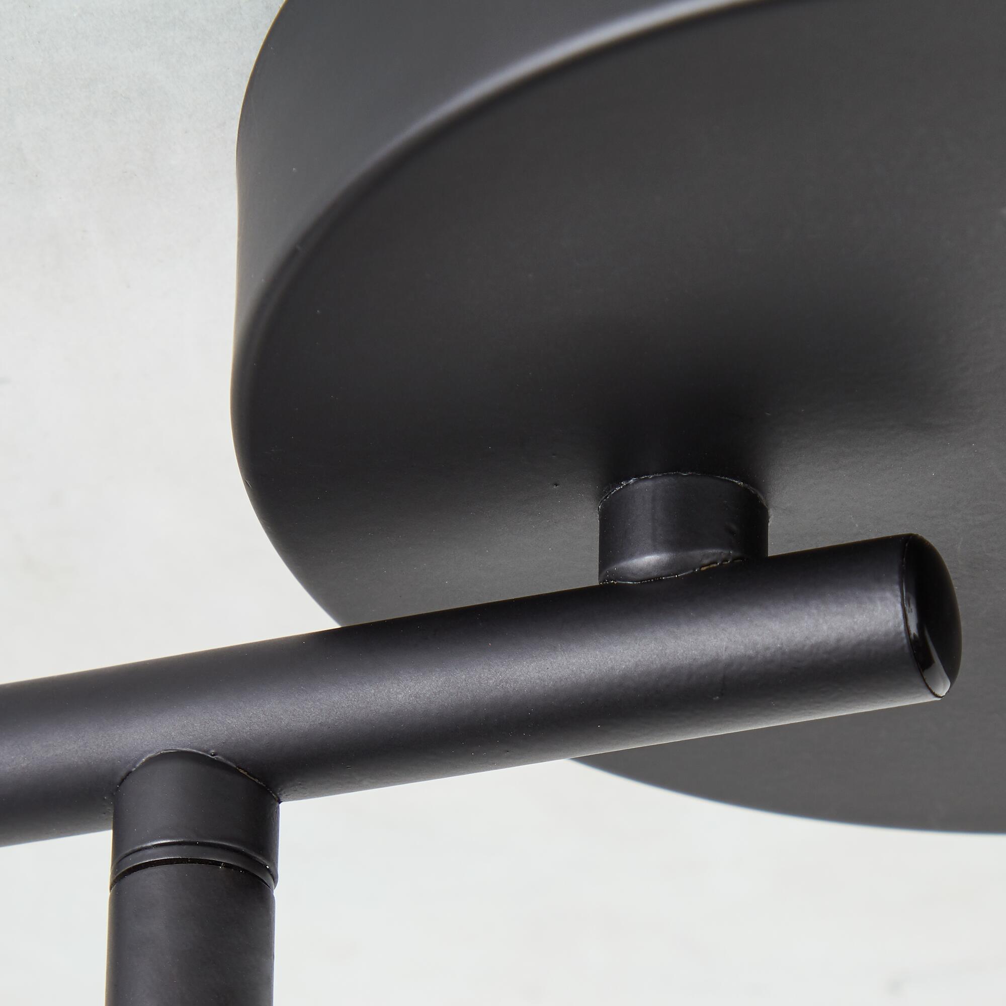 Rampe 6 spots, métal noir GU10, INSPIRE Tekla - 11