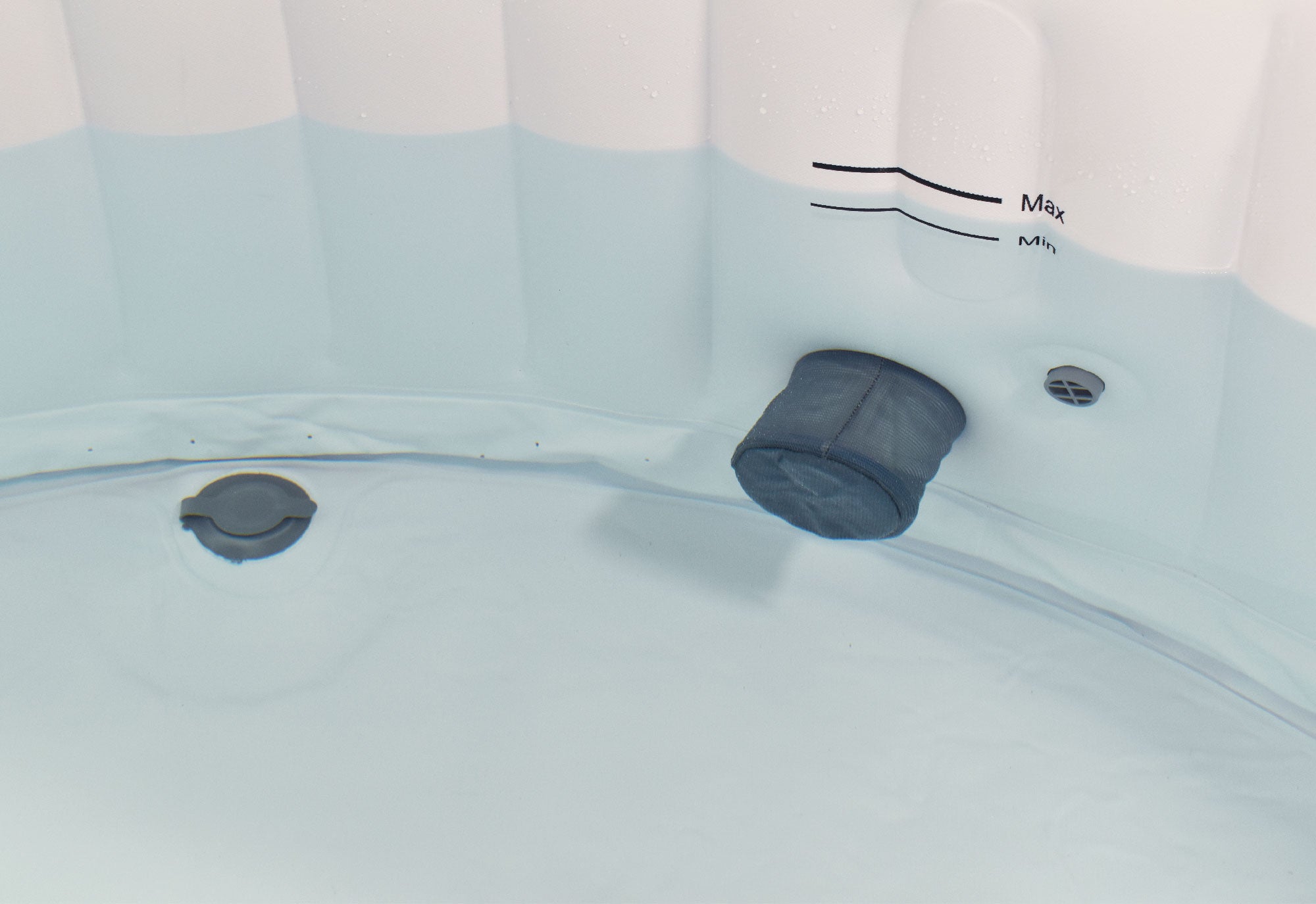 Spa gonflable BACHATA COCOONING WATER, rond 4 places - 2