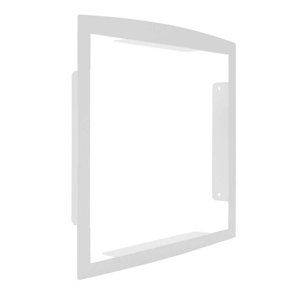 Cadre d'encastrement boîte aux lettres H.33.6 x l.32.6 x P.3.5 cm RENZ, blanc - 4