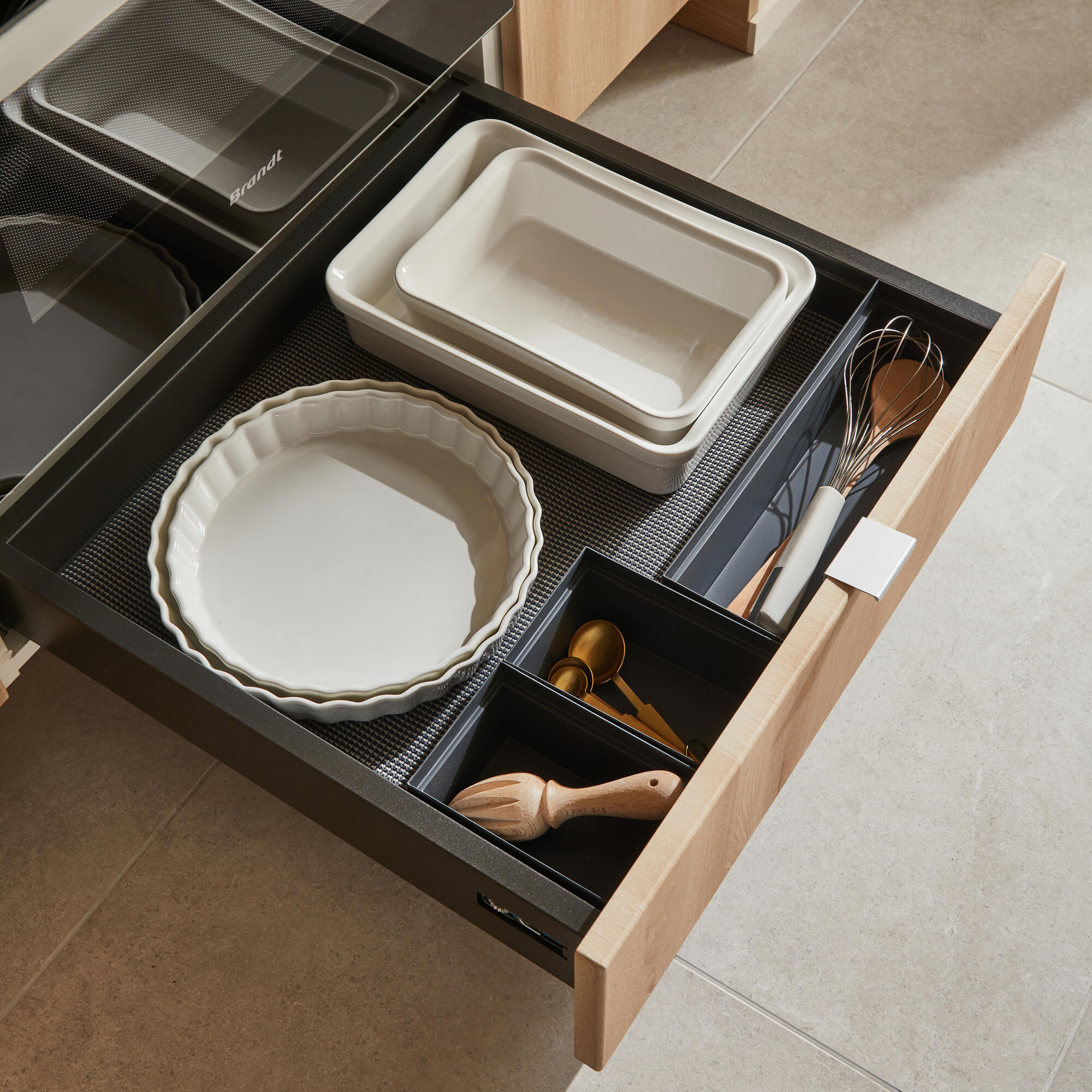 Kit interior de gaveta DELINIA 60CM - 6