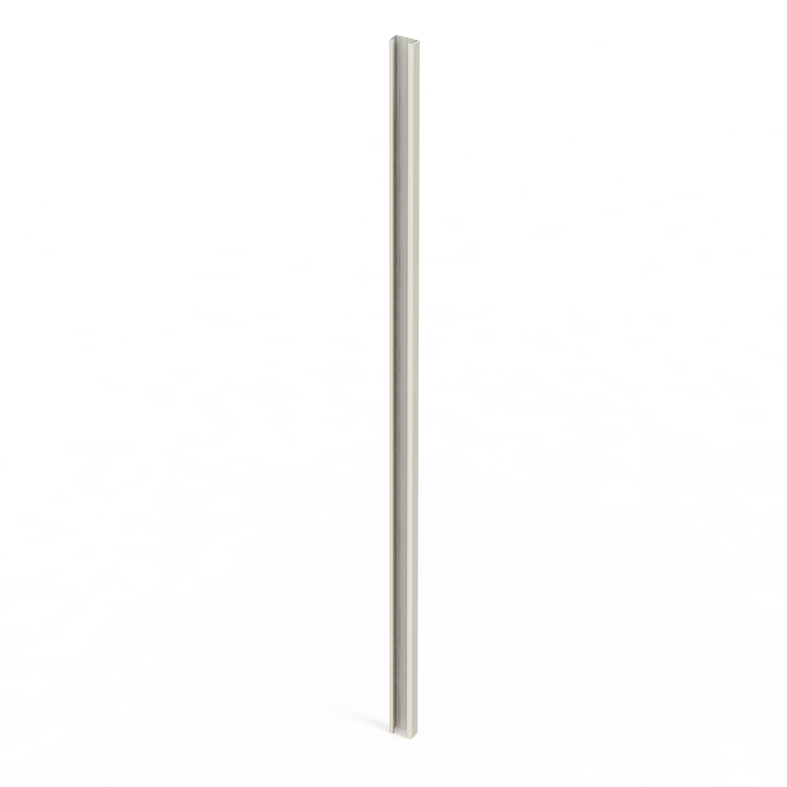 Corredera de aluminio blanca de 120 cm klos up