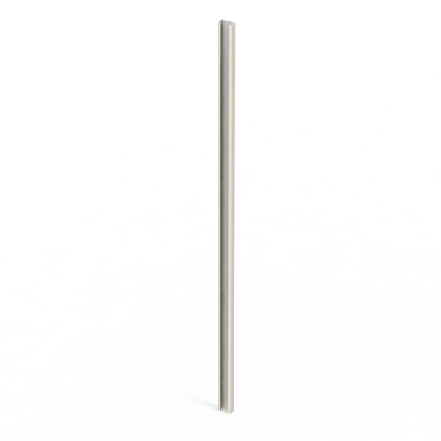 Glissière aluminium blanc Klos up!, l.2,2 x H.120 cm