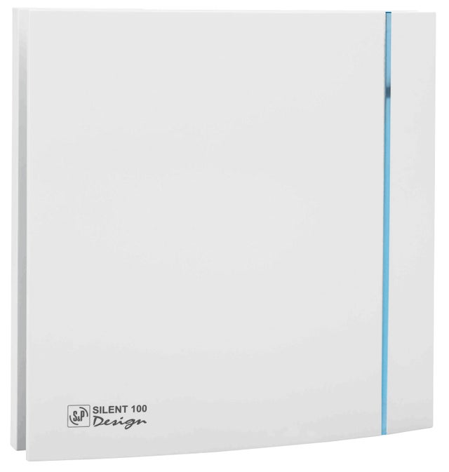 Aérateur extracteur intermittent à minuterie S&P Silent Design 100 mm