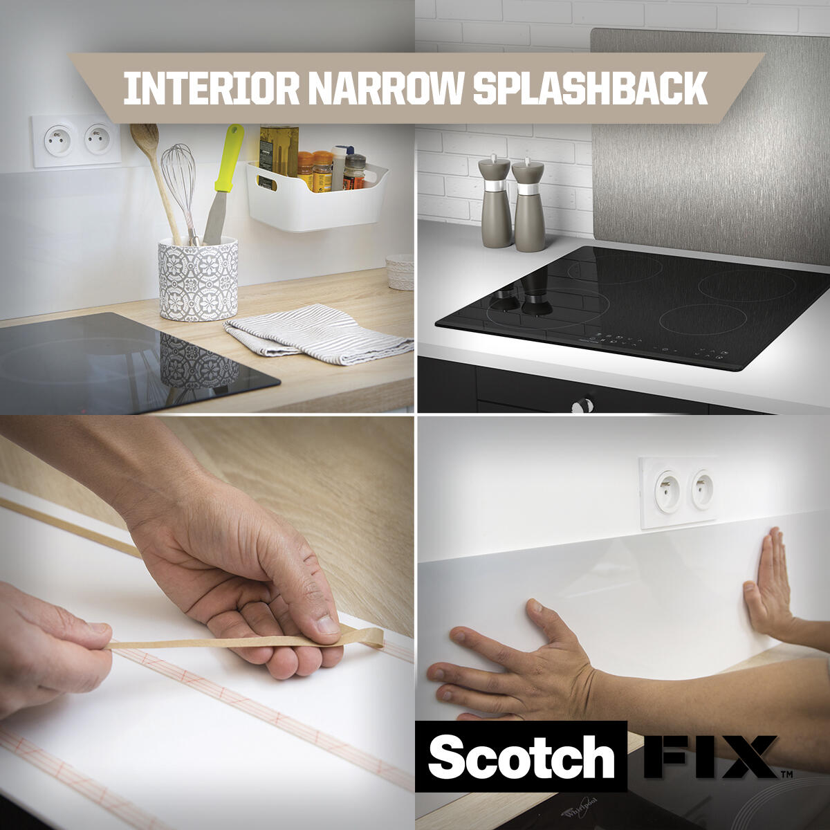 4 Rubans adhésifs double face cuisine et accessoires SCOTCH L.2 m x l.10 mm - 3