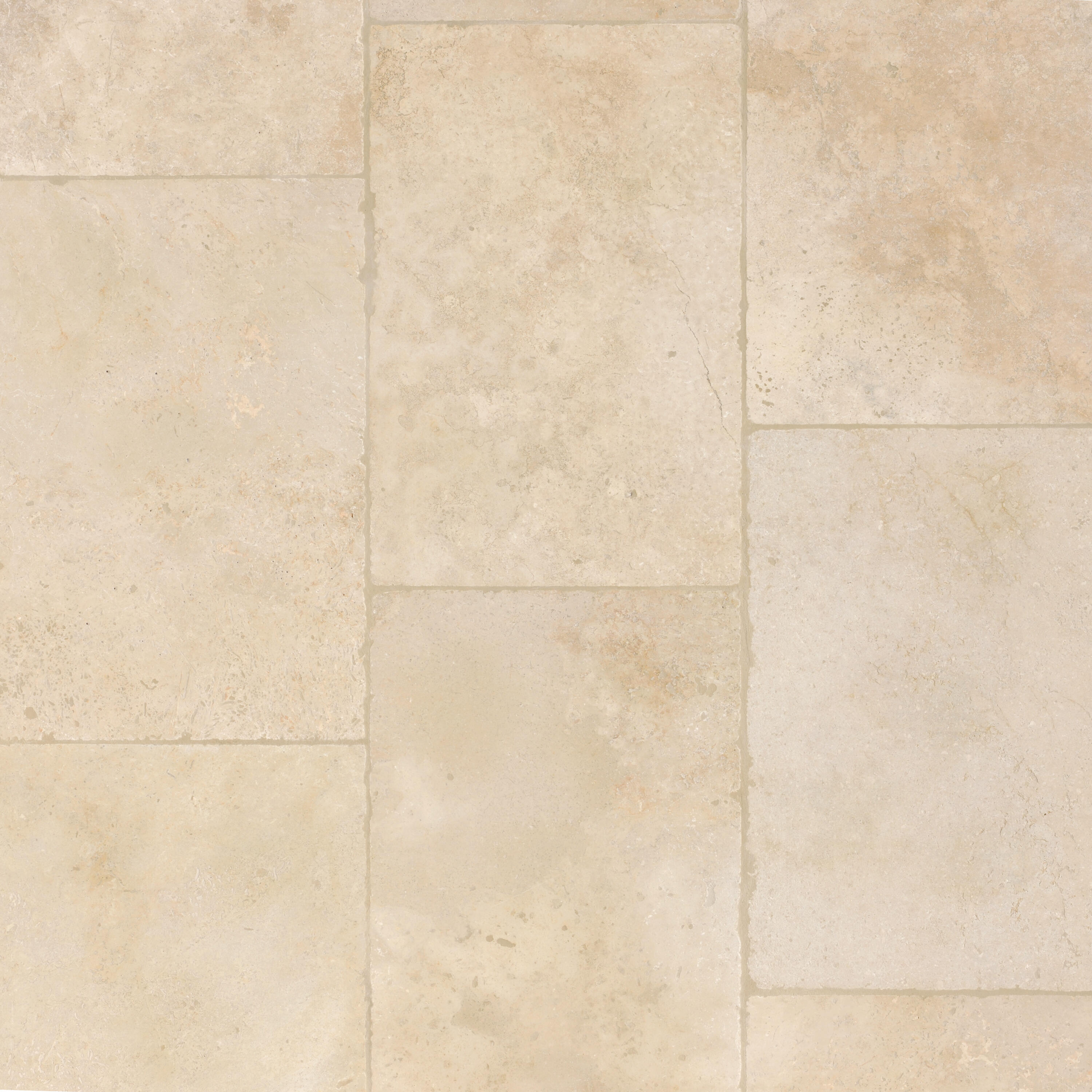 Travertin sol effet pierre nuances de beige classic mix l.40.6 x L.61 cm - 6